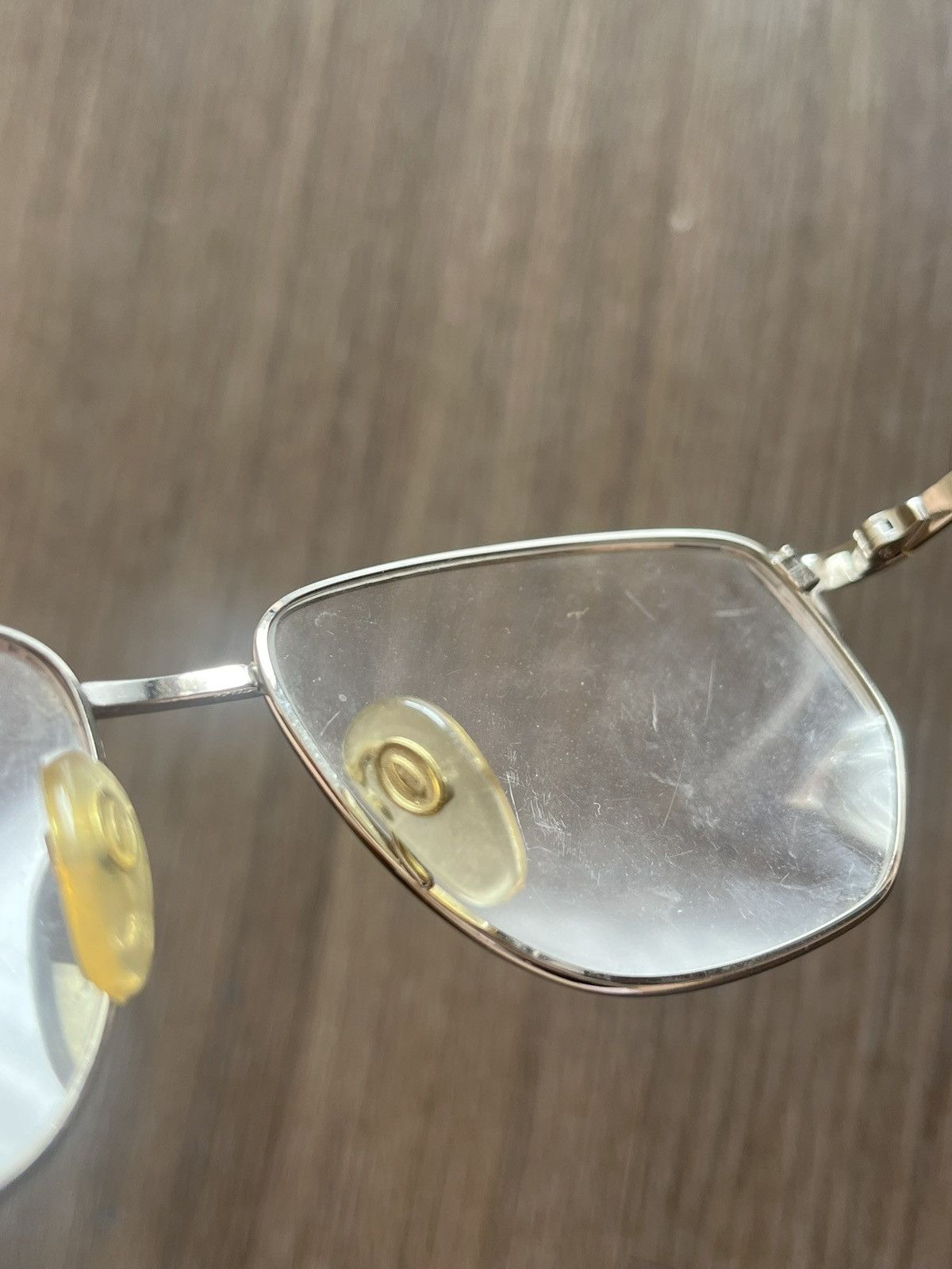 Lui di Lancetti Lancetti Made in Italy 1990s Metal Frames Demo Lens Size ONE SIZE - 6 Thumbnail