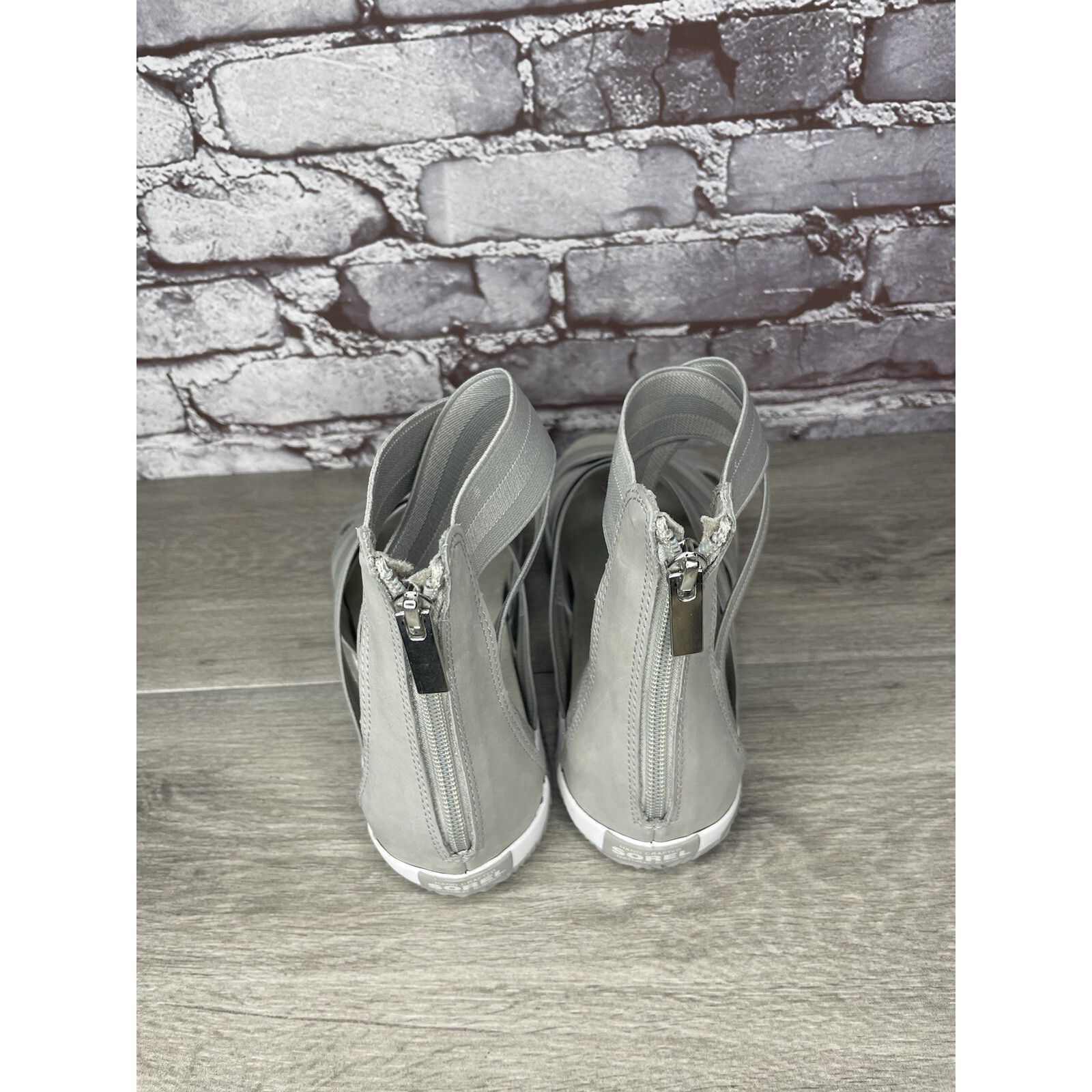 SOREL Sorel Out ‘N About Plus Light Grey Textile Spandex Strap San Size US 12 / IT 42 - 4 Thumbnail