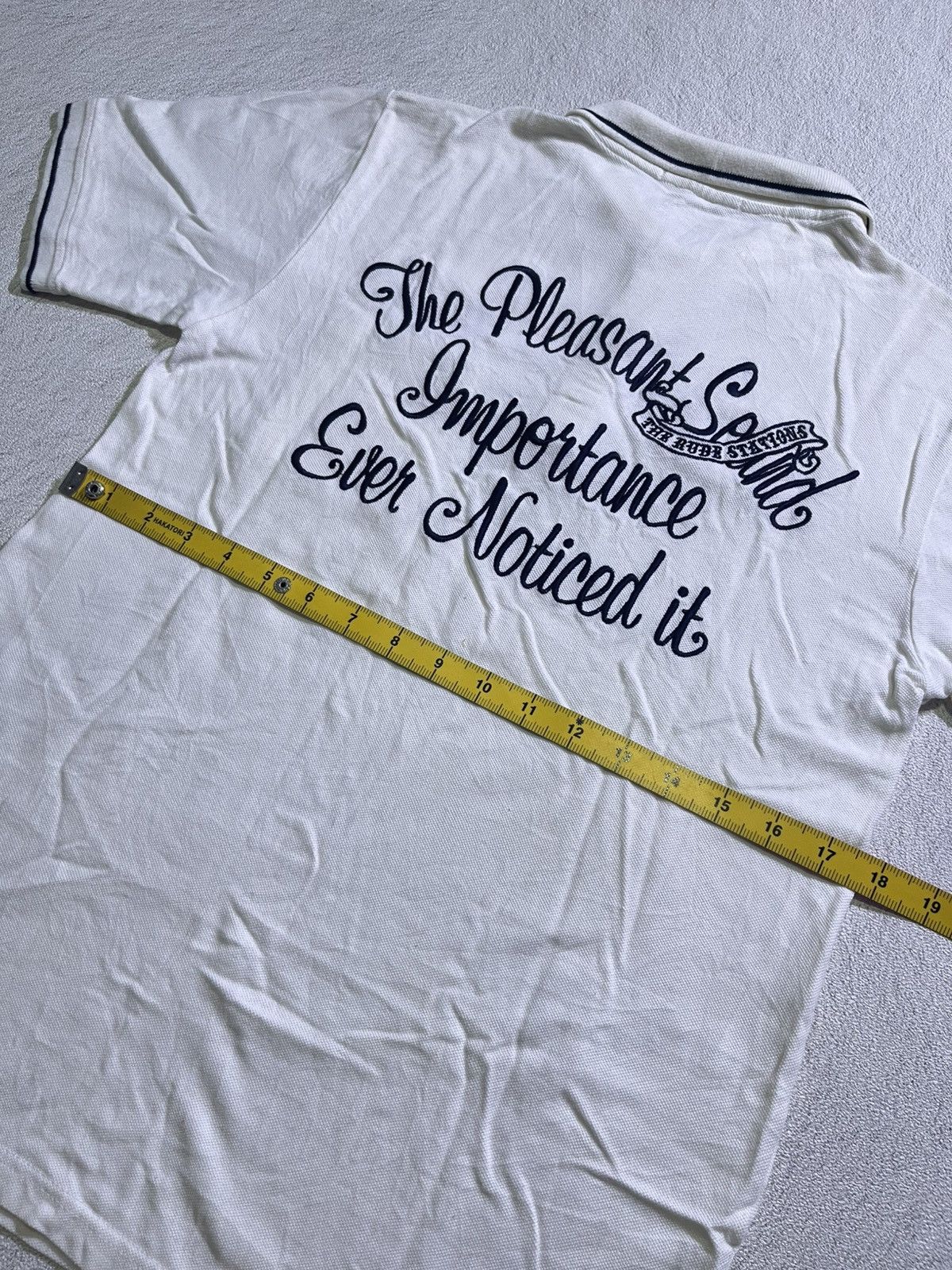 Hysteric Glamour Y2K SEMANTIC DESIGN POLO SHORT TSHIRT Size US M / EU 48-50 / 2 - 12 Thumbnail