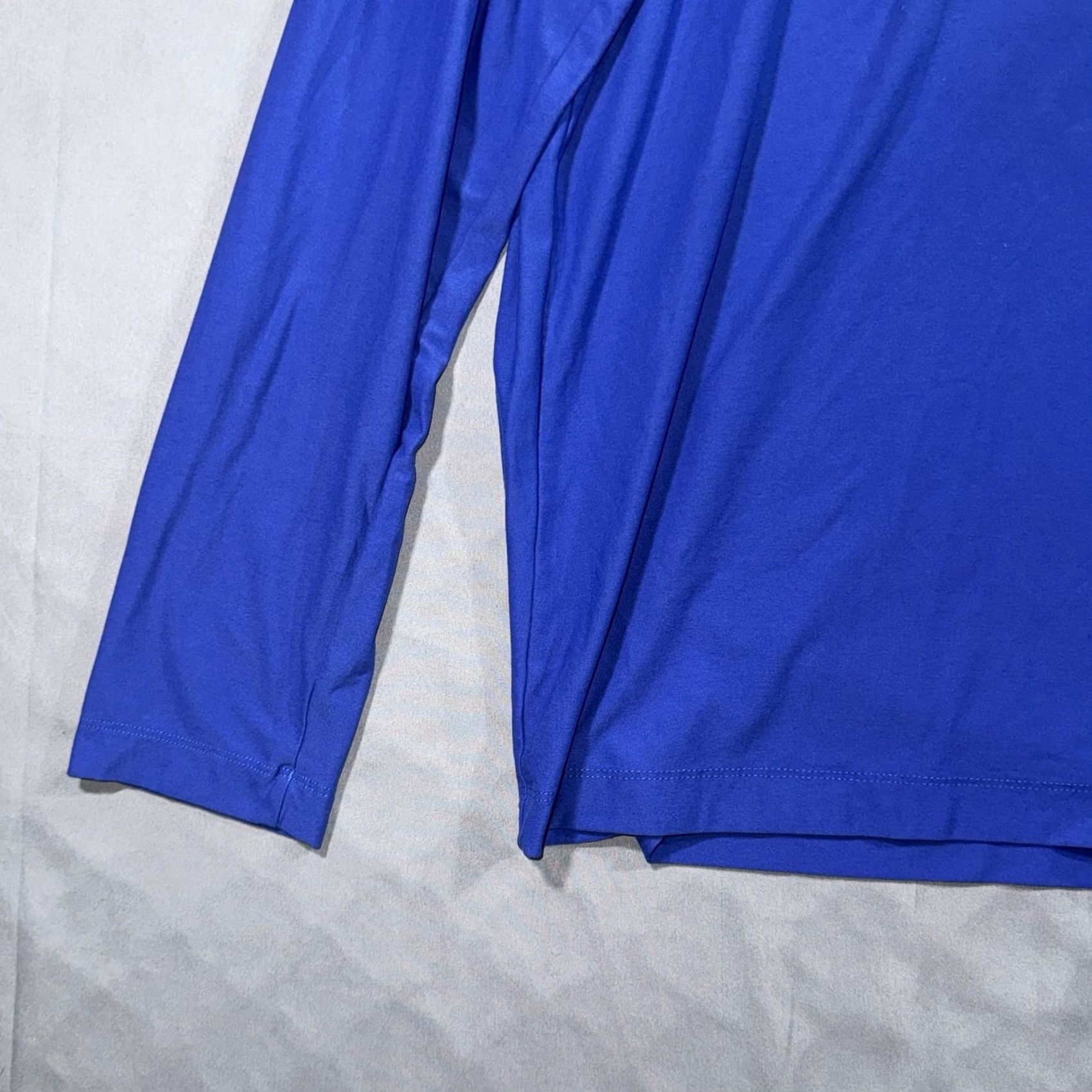 Rhone Rhone Mens XL Blue Long Sleeve T-Shirt Lightweight Performance Running Gym Training Crew Neck Raglan Sleeve Moisture Wicking Stretch Tagless Solid Size US XL / EU 56 / 4 - 5 Thumbnail