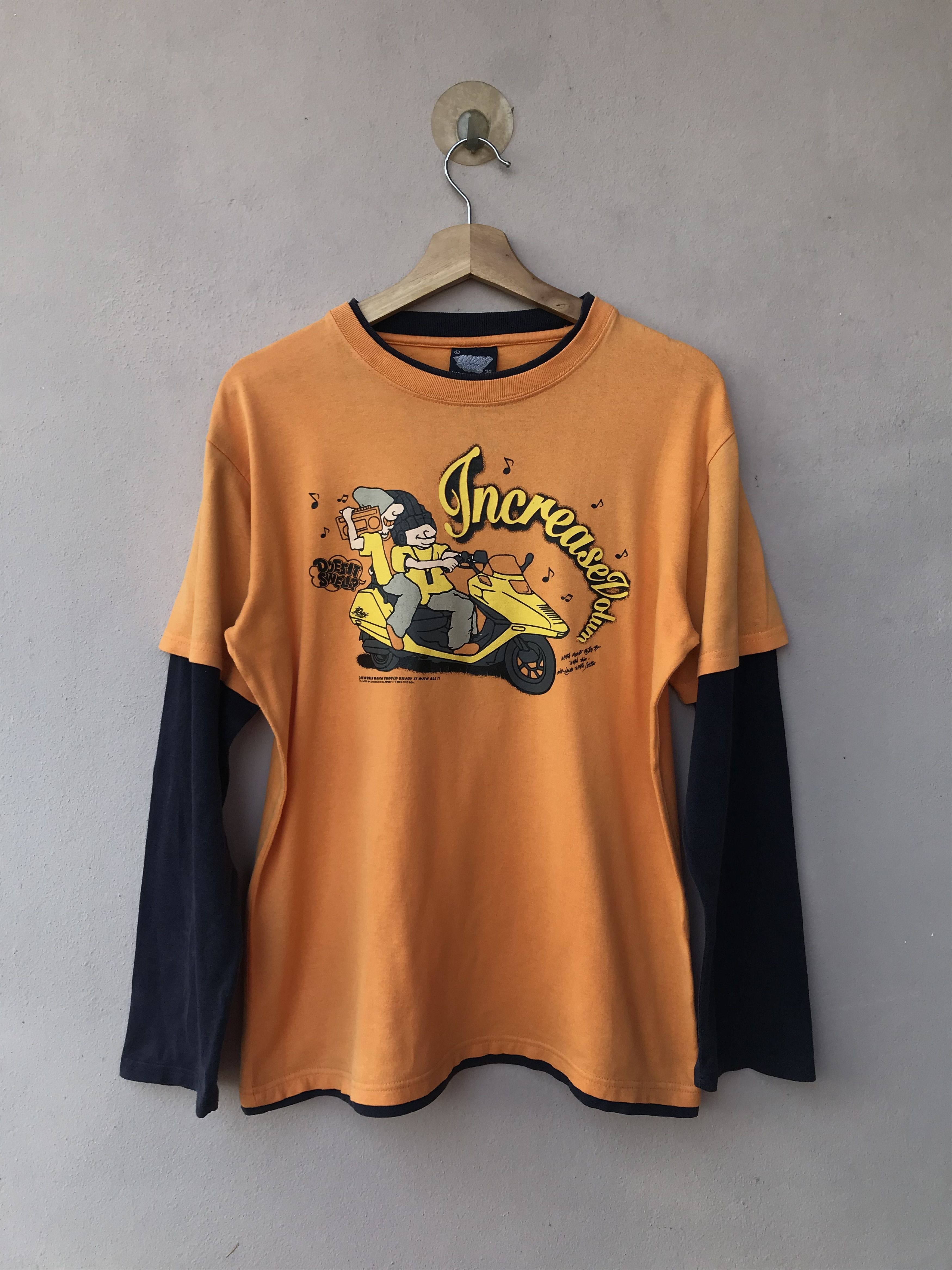 Vintage Vintage Whirl Splevo Longsleeve Tee likely Jnco Fubu Size US L / EU 52-54 / 3 - 1 Thumbnail
