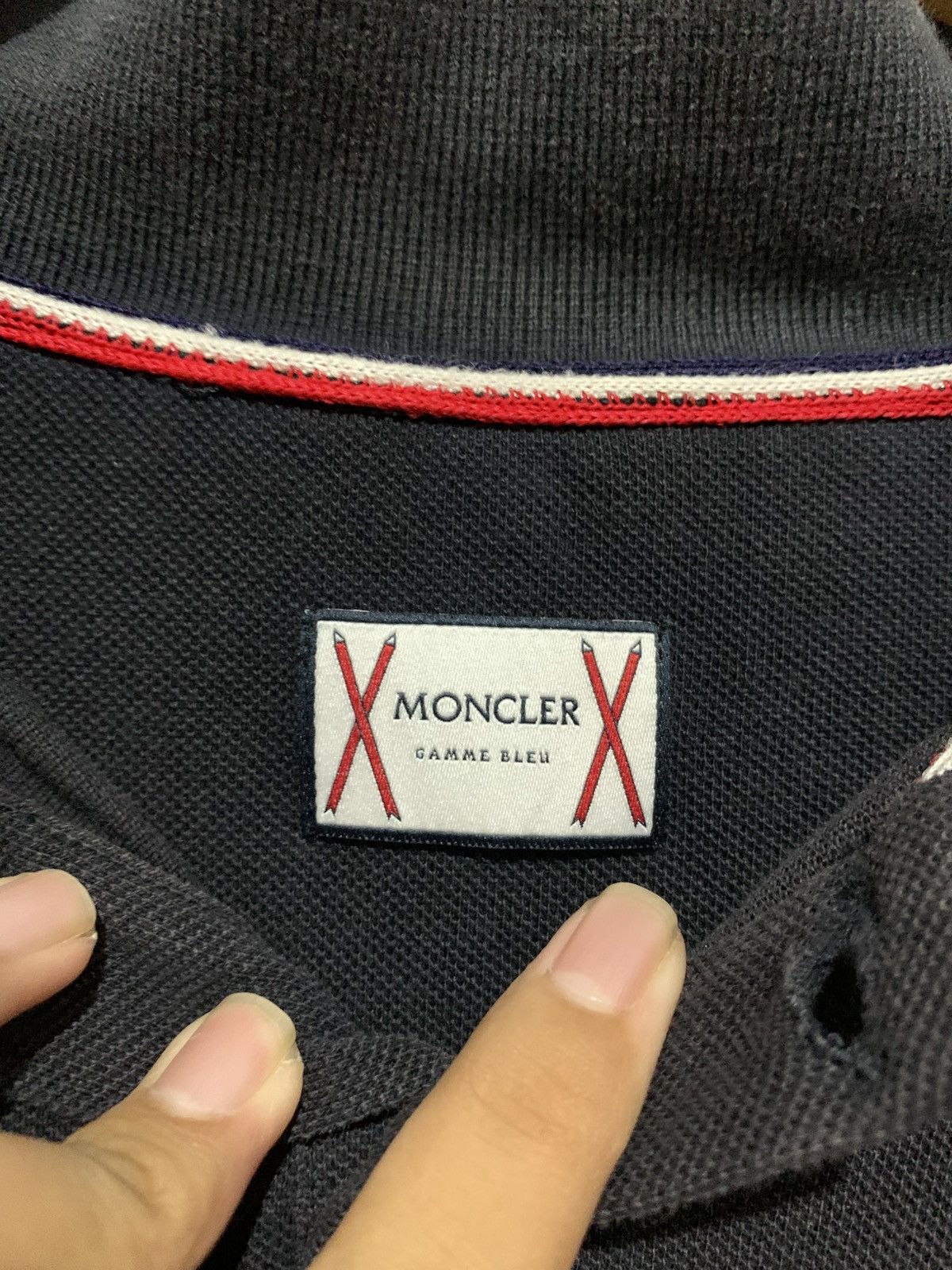 Moncler Gamme Bleu Moncler Polo Shirt Gamma Bloo Pocket Karati Size M Original Size US M / EU 48-50 / 2 - 4 Thumbnail