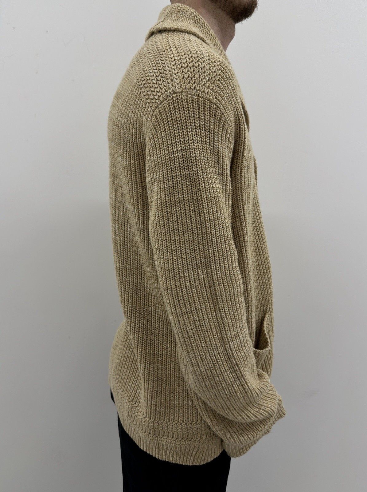 Polo Ralph Lauren POLO RALPH LAUREN MENS CARDIGAN KNIT SWEATER COTTON Size US XL / EU 56 / 4 - 4 Thumbnail