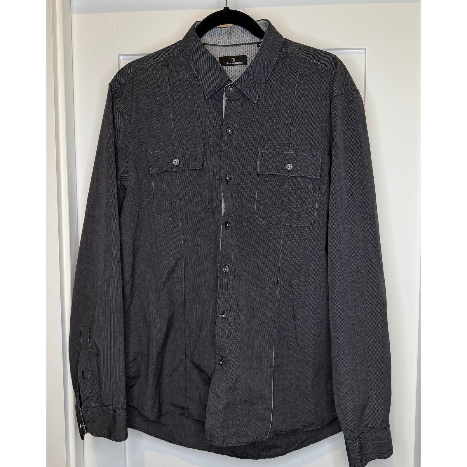 7Diamonds 7Diamonds Lightning Crashes Button Shirt Size US XL / EU 56 / 4 - 1 Thumbnail