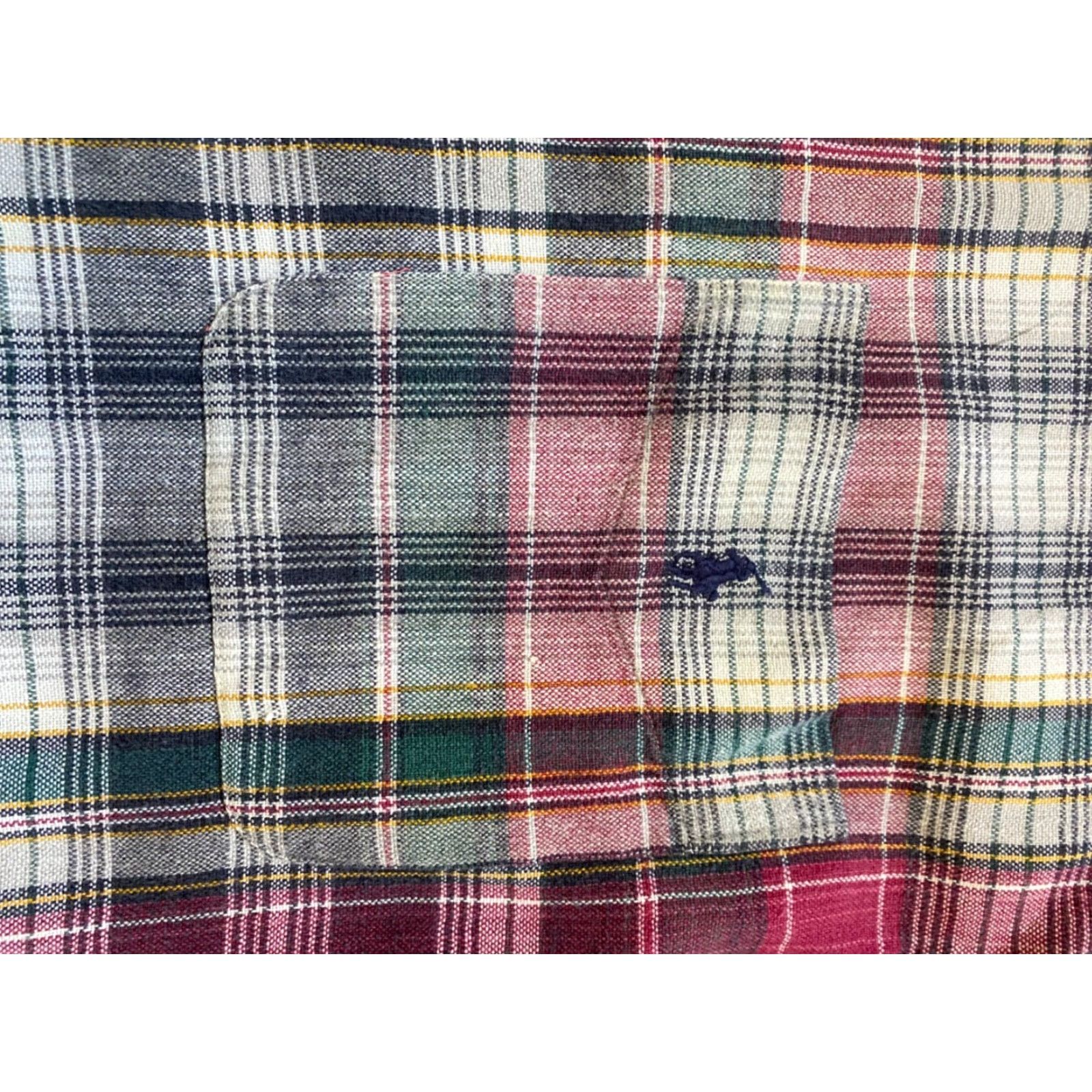 Polo Ralph Lauren VINTAGE Polo Ralph Lauren Lowell Sport Flannel Shirt Mens XL Green/Red Button-Up Plaid, Classic, All Seasons, Casual, Business, Travel, 100% Cotton Size US XL / EU 56 / 4 - 3 Thumbnail