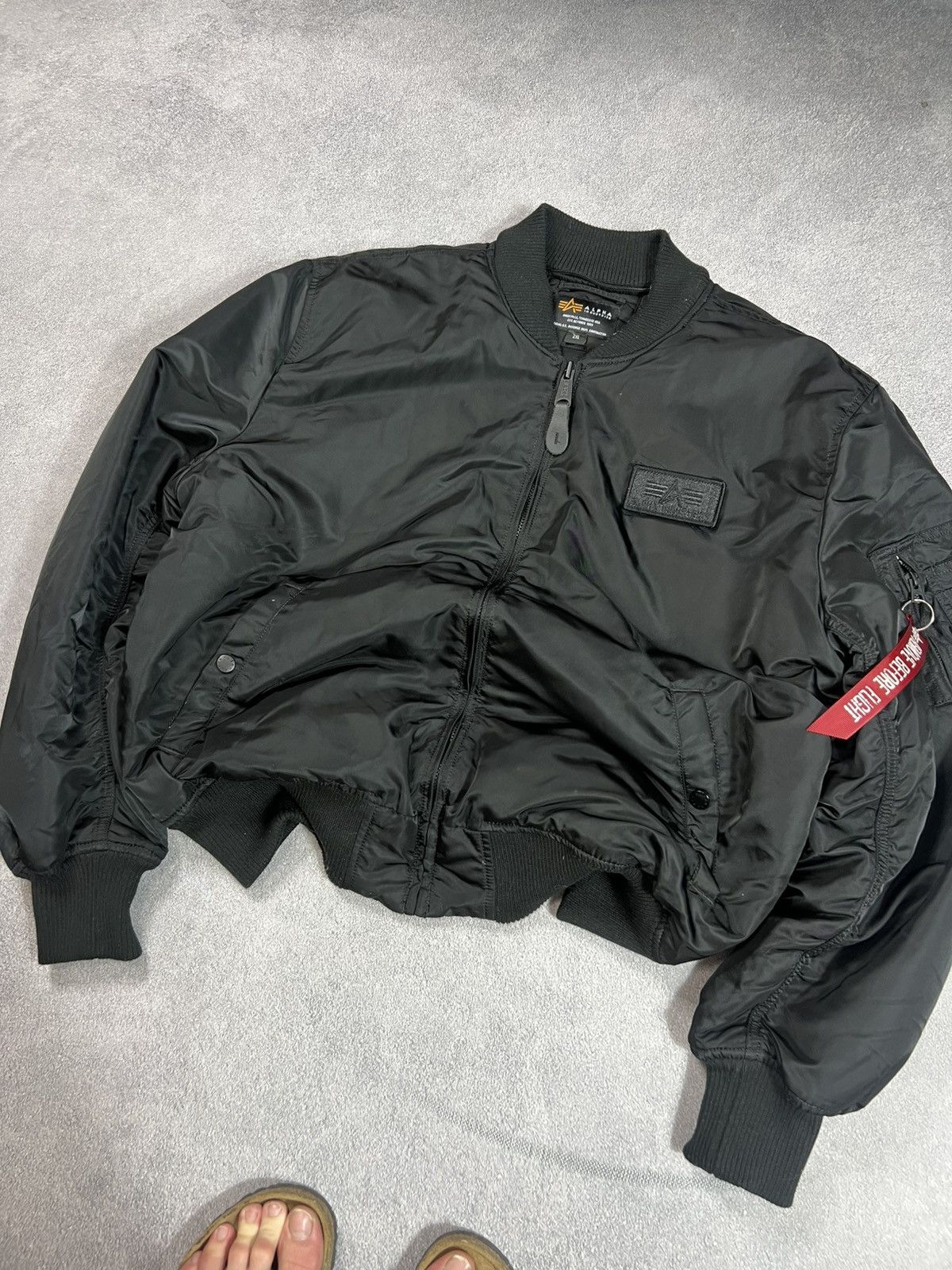 Alpha Industries 🔥VTG RICK OWENS KAPITAL VETEMENTS FLYGHT MA-1BOMBER JACKET Size US L / EU 52-54 / 3 - 4 Thumbnail