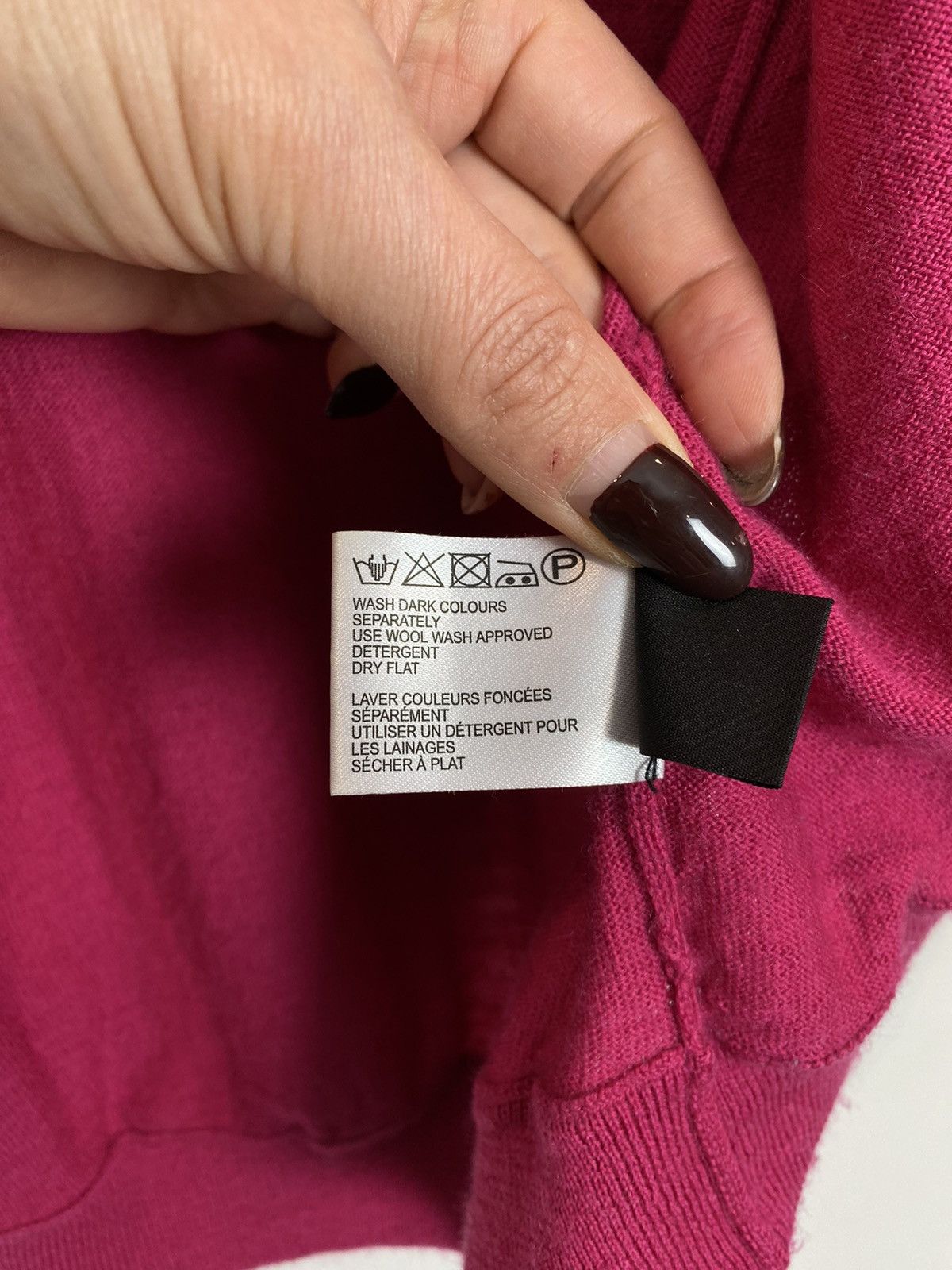 Uniqlo Uniqlo Extra Fine Merino Wool Pink Cardigan Women’s Sz Small Size S / US 4 / IT 40 - 6 Thumbnail