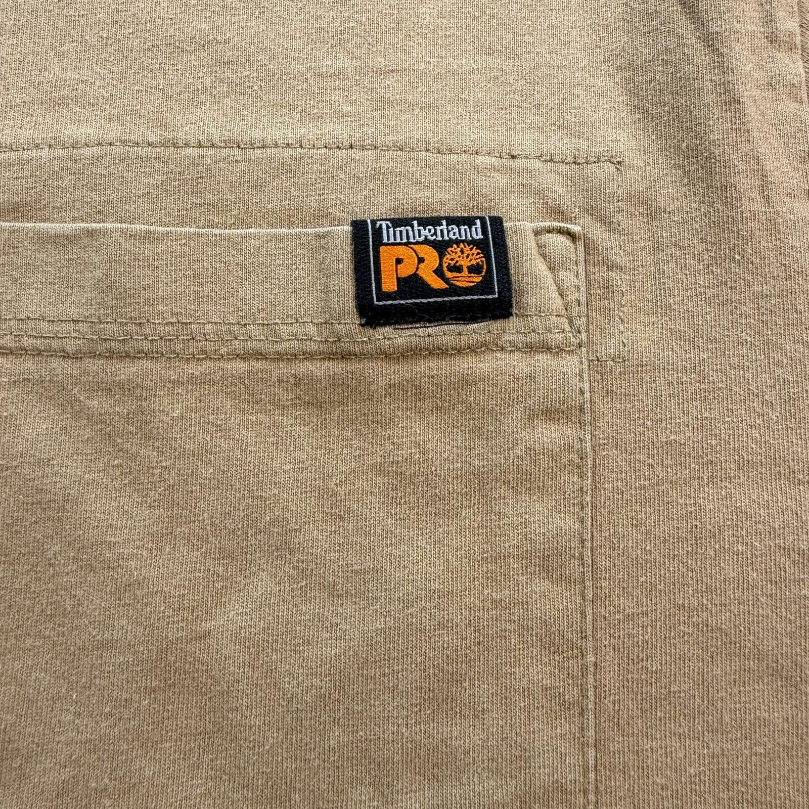 Timberland Timberland PRO Pocket T Shirt Mens Medium Tan Workwear Heavy Size US M / EU 48-50 / 2 - 5 Thumbnail