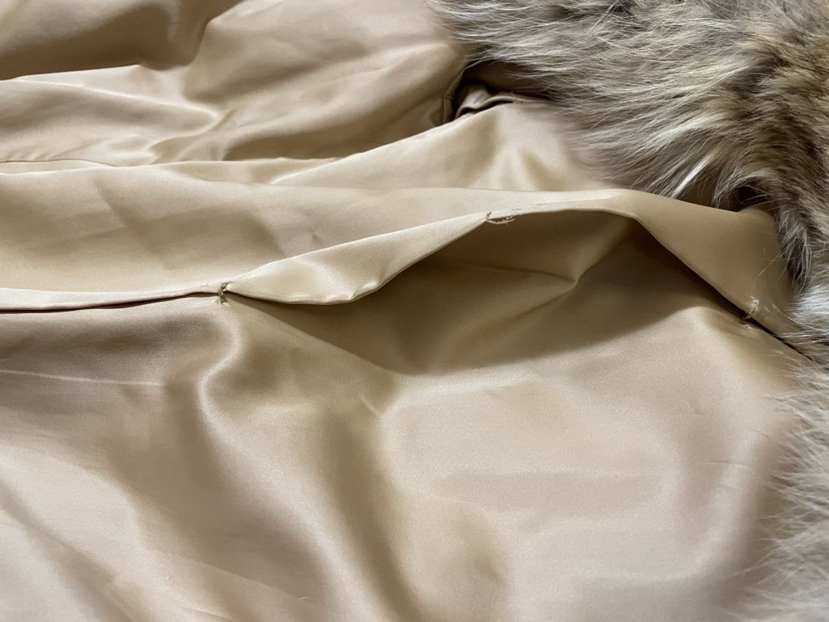 Vintage Fox fur full length coat Large Size L / US 10 / IT 46 - 7 Thumbnail