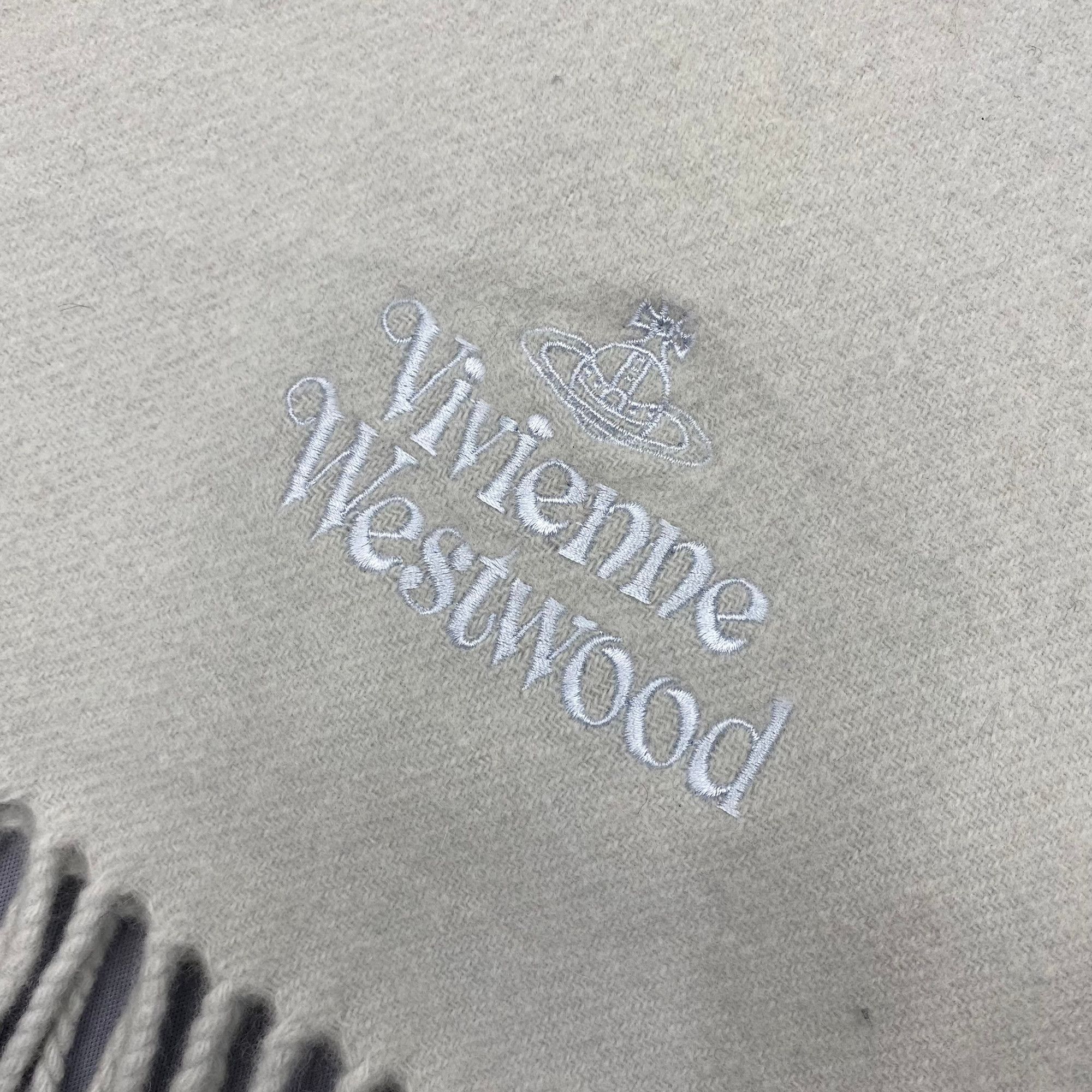 Vivienne Westwood Vintage Vivienne Westwood Scarf Muffler Wool Orbs Scarves Size ONE SIZE - 4 Thumbnail
