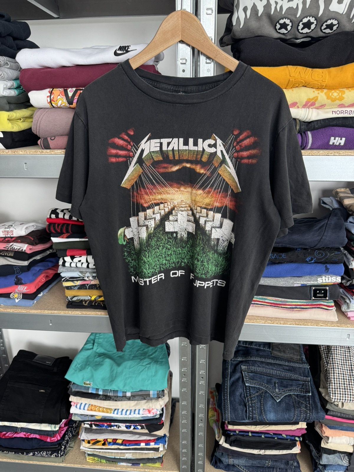 Metallica Vintage Metallica Master Of Puppets T-Shirt Single Stitch Size US L / EU 52-54 / 3 - 1 Thumbnail
