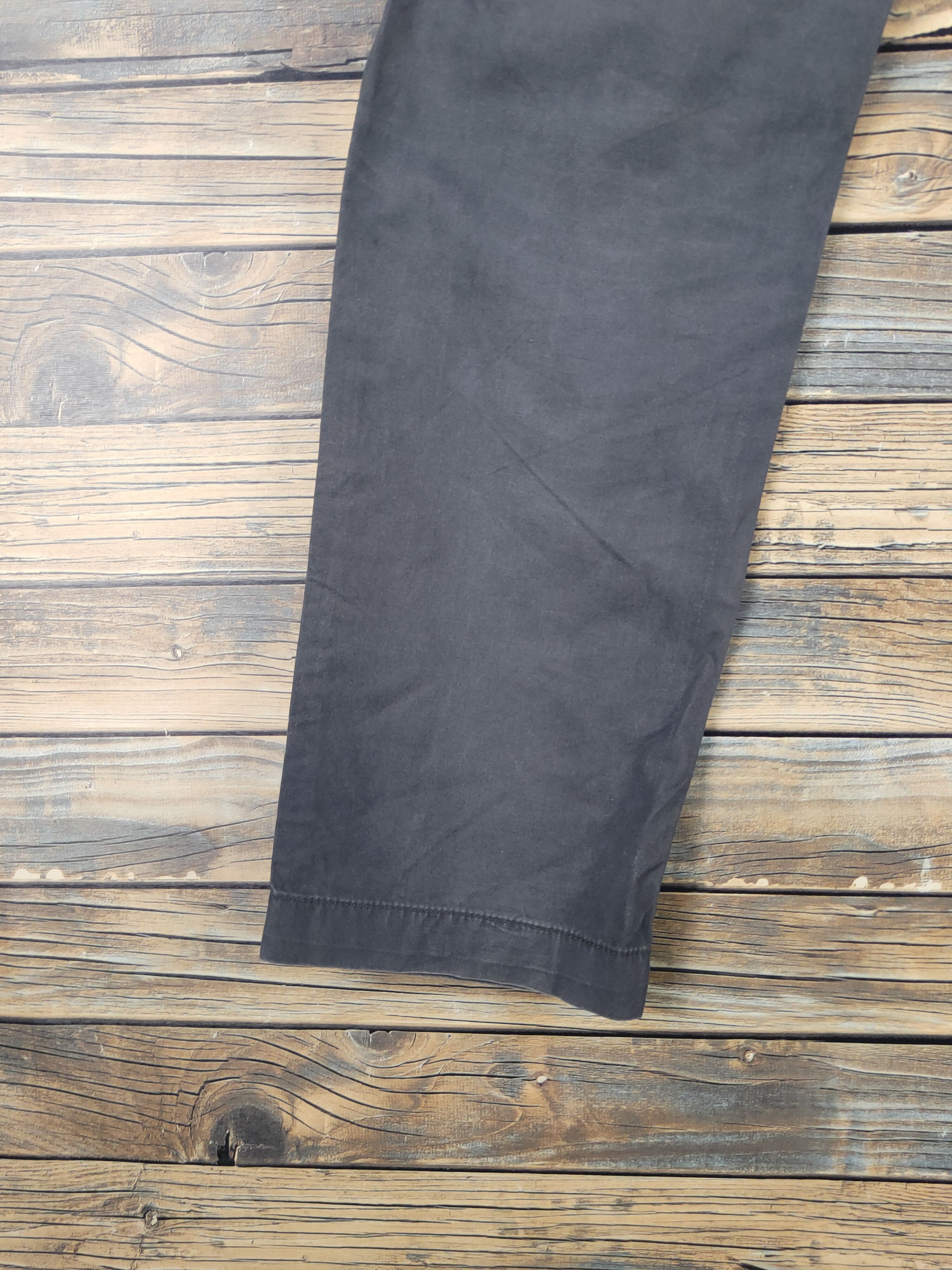 Japanese Brand DL Old Navy Black Faded Multipocket Cargo Pants #1535 Size US 31 - 9 Thumbnail