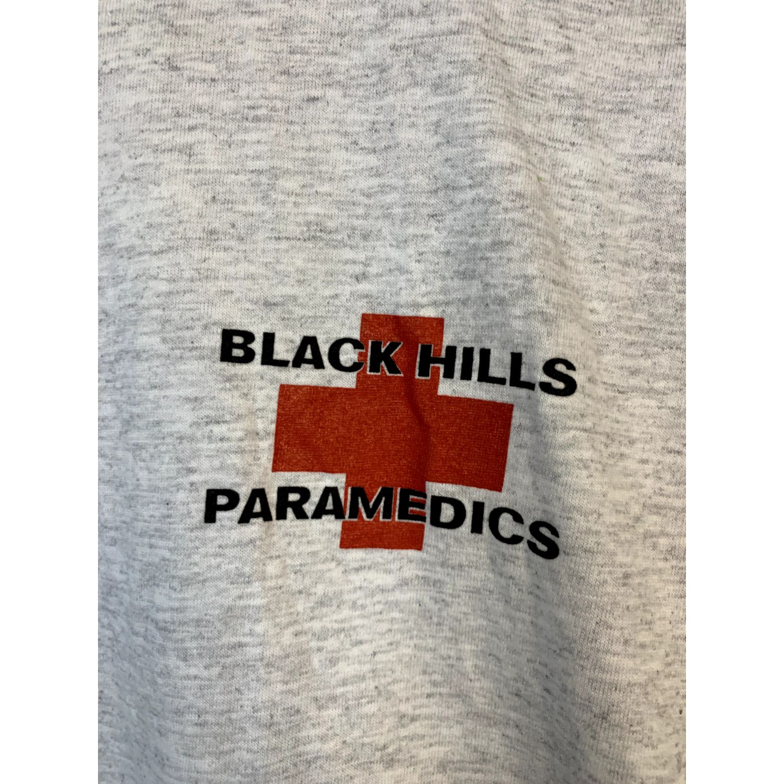 Jerzees Vintage Black Hills Shirt Jerzees Paramedics Test Print 90s Size US L / EU 52-54 / 3 - 2 Thumbnail