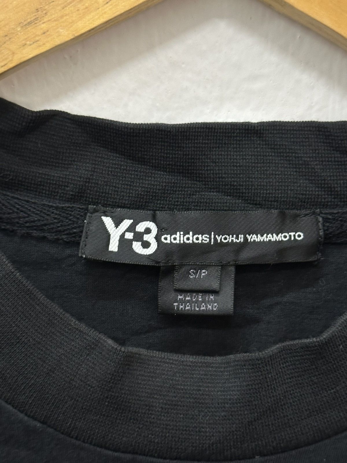 Y-3 FW16 Y-3 Yohji Yamamoto Metallic Logo Tee Size US M / EU 48-50 / 2 - 12 Thumbnail
