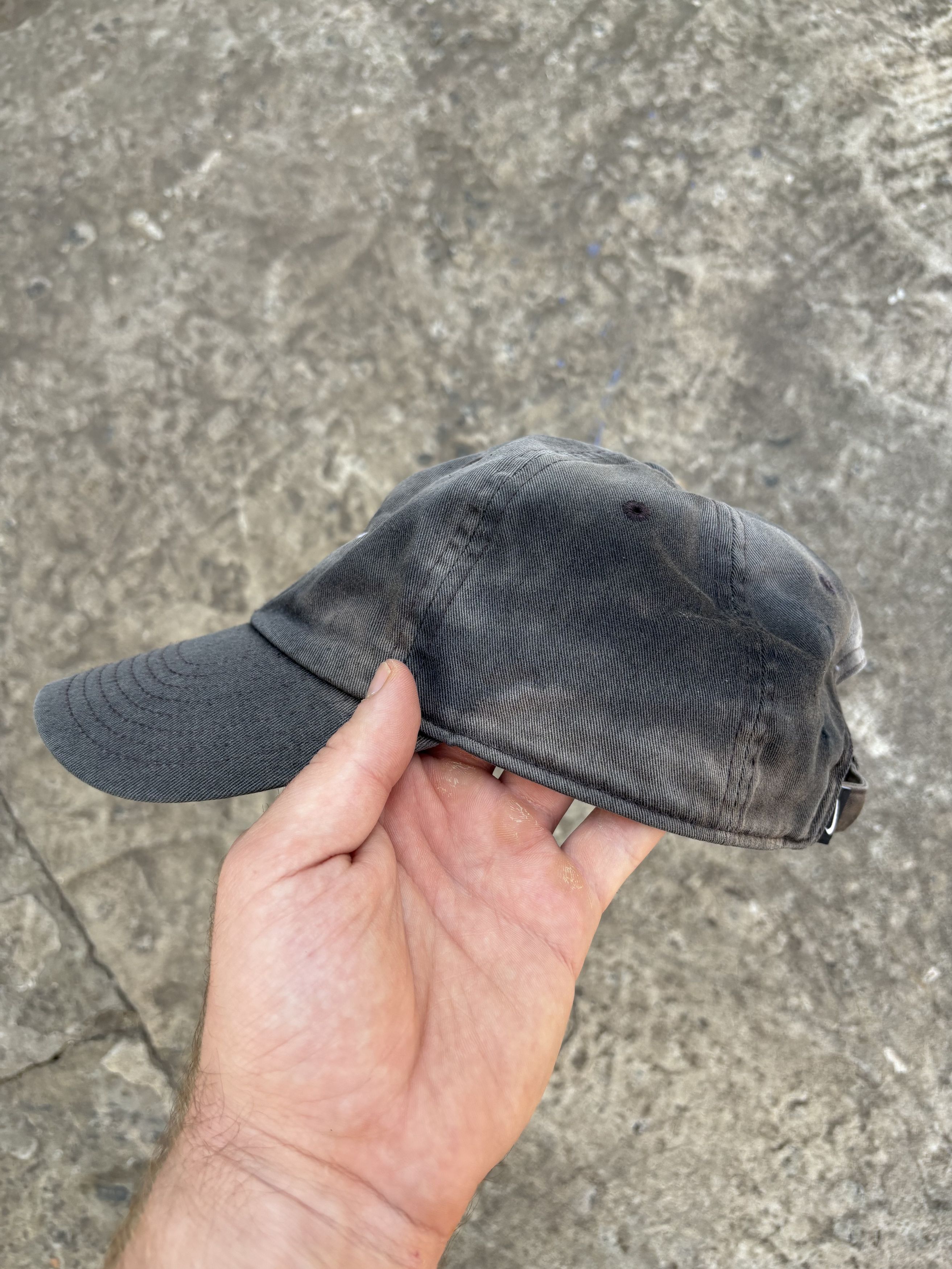 Nike × Vintage Vintage Nike Swoosh Sunfaded Cap Size ONE SIZE - 4 Thumbnail