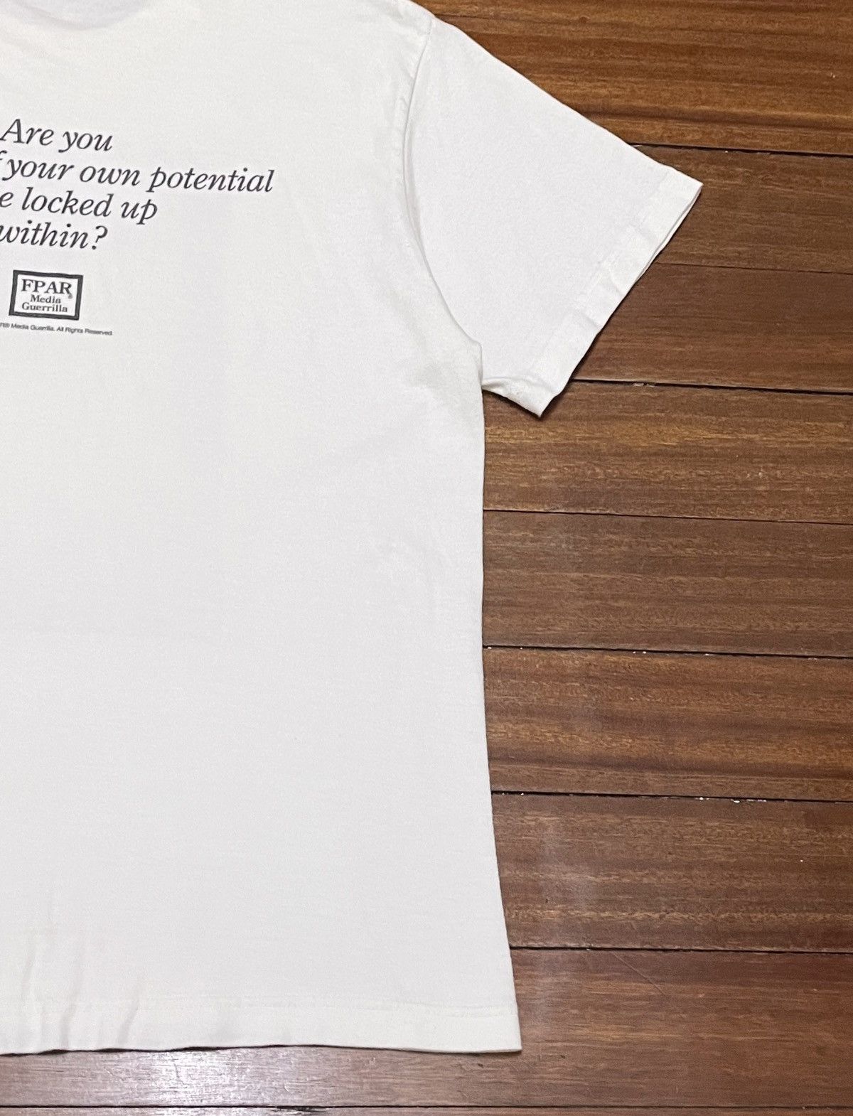 FPAR × Japanese Brand Very Rare Design Japanese Brand FPAR T-shirt 2010s Size US M / EU 48-50 / 2 - 8 Thumbnail