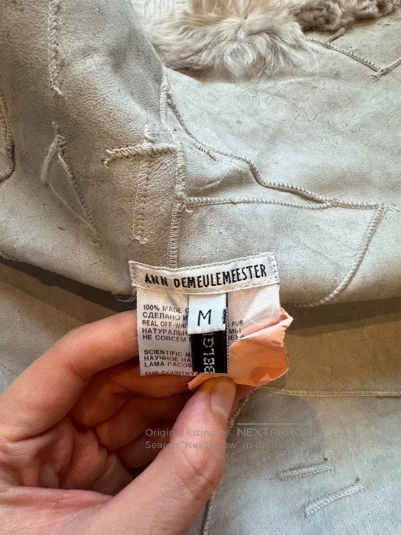 Ann Demeulemeester Ann Demeulemeester Beige Fur Top Size M / US 6-8 / IT 42-44 - 6 Thumbnail