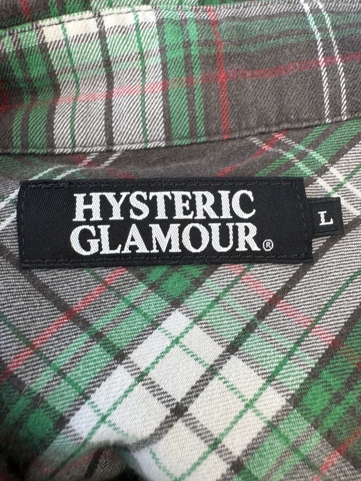 Hysteric Glamour Hysteric Glamour Check Shirt Size US L / EU 52-54 / 3 - 4 Thumbnail