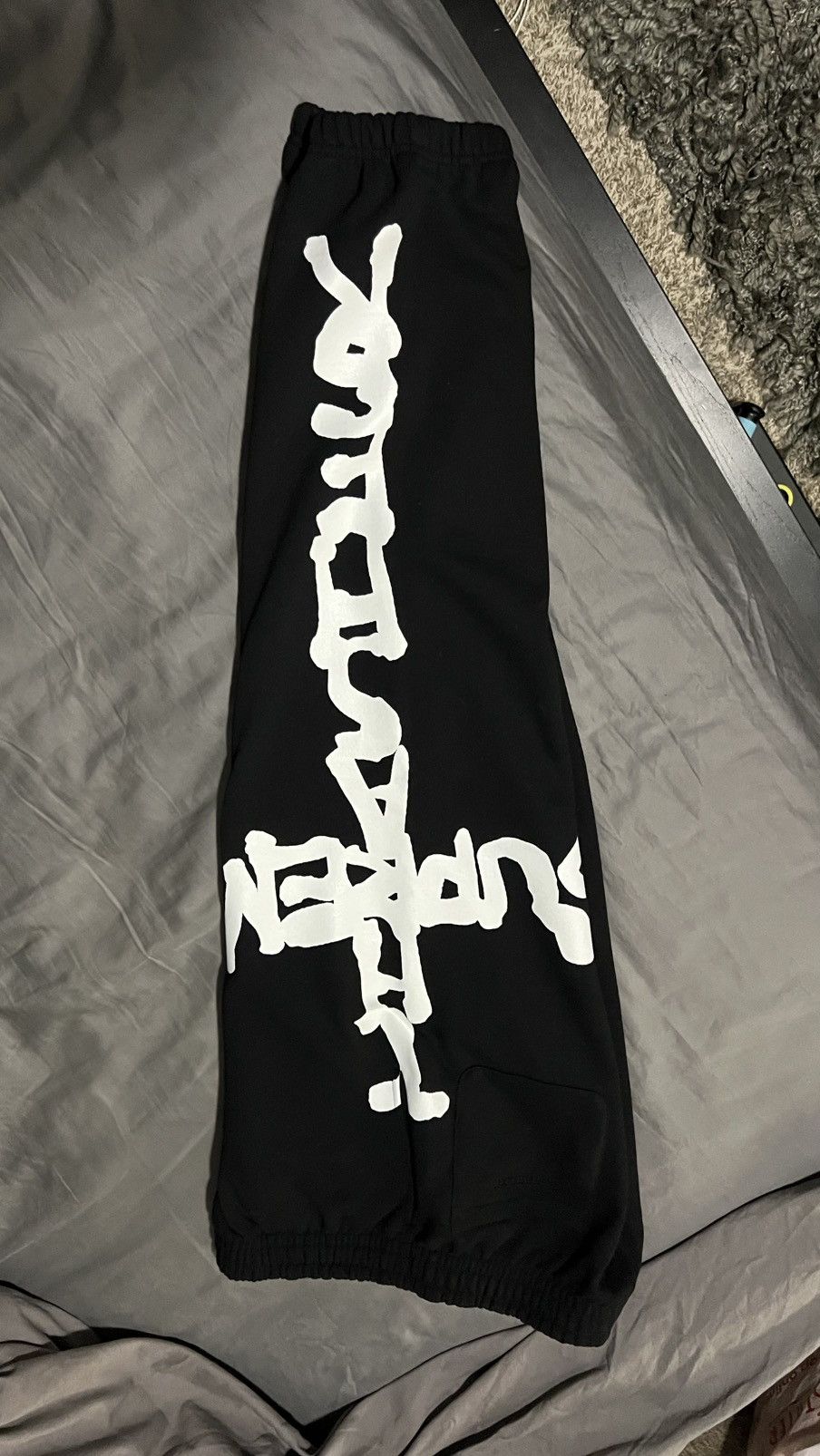 Supreme × Thrasher Supreme x thrasher sweatpants Black FW2024 Size US 30 / EU 46 - 2 Thumbnail