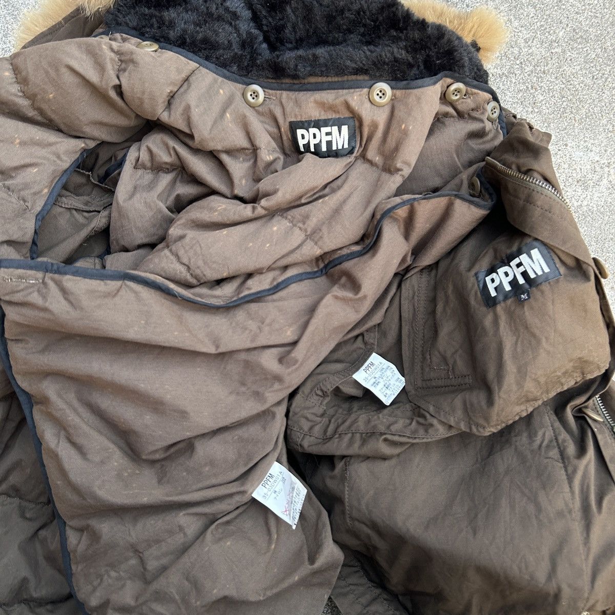 PPFM Vintage PPFM Fur Parka Jacket 🧥 Size US M / EU 48-50 / 2 - 10 Thumbnail