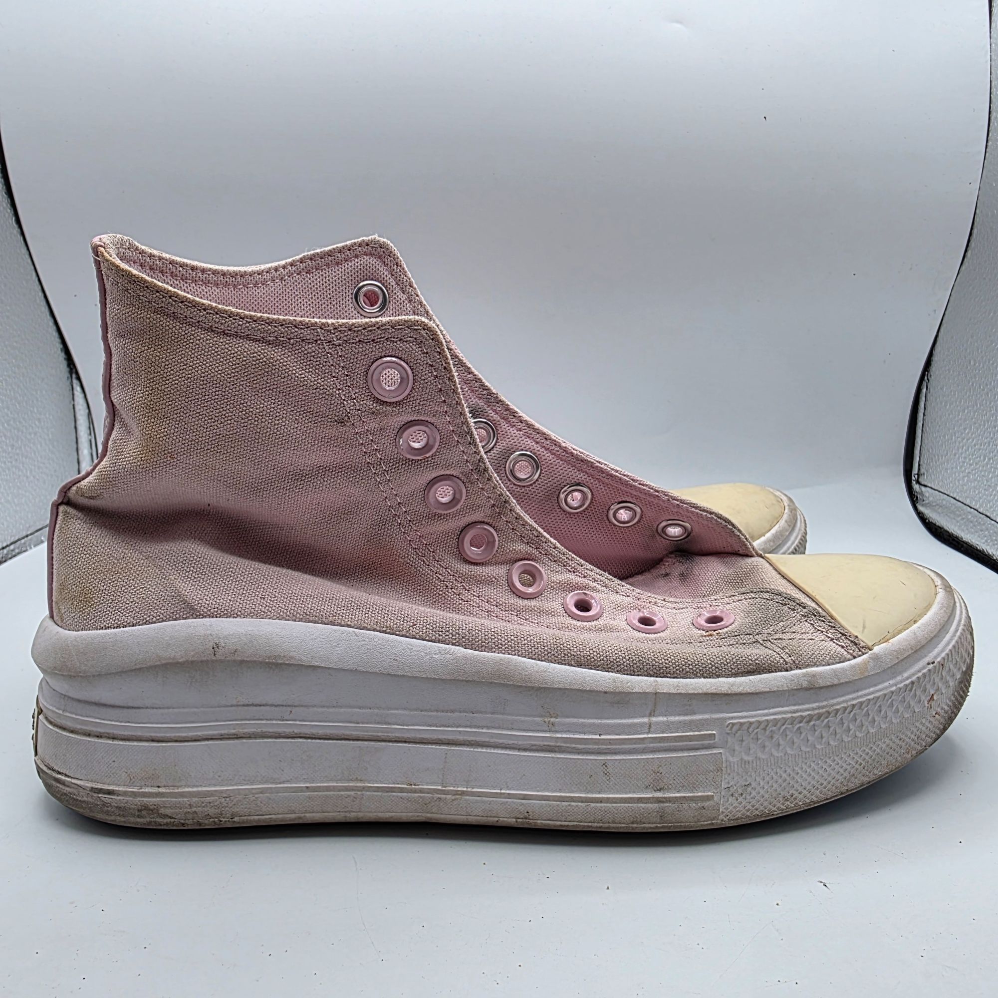 Converse Converse All Star Move Womens Size 8.5 Pink Platform Shoes A Size US 8.5 / IT 38.5 - 12 Thumbnail
