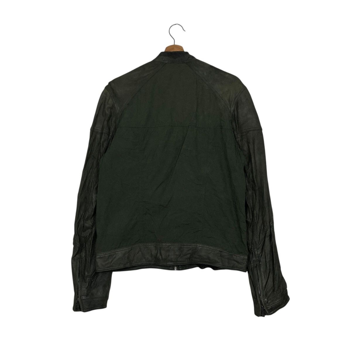 Scotch & Soda 🔥VINTAGE GENUINE LEATHER JACKET BIKER MADE WITH LOVE Size US M / EU 48-50 / 2 - 10 Thumbnail