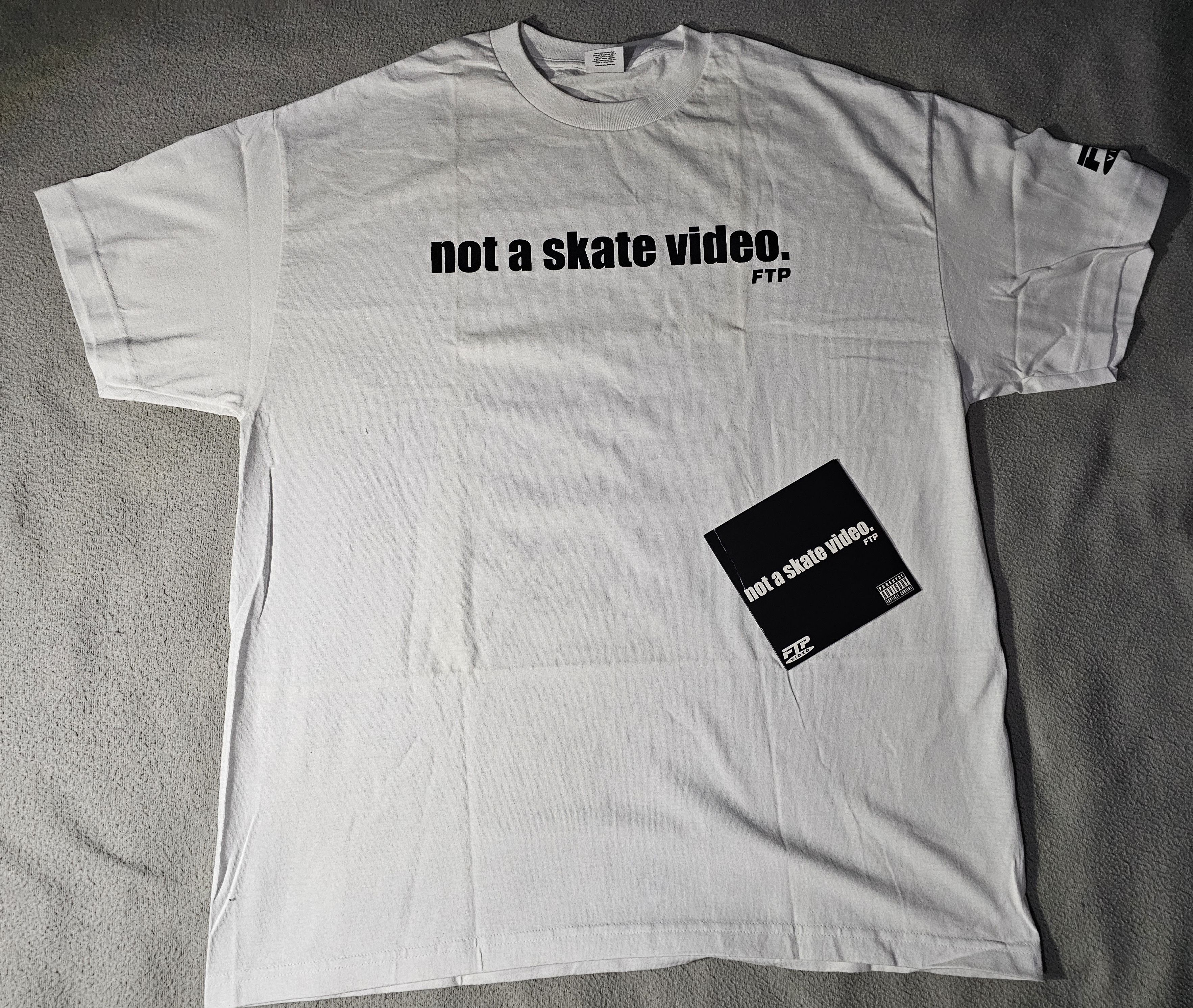 Fuck The Population FTP Not a Skate Video Tee Size US XL / EU 56 / 4 - 6 Thumbnail