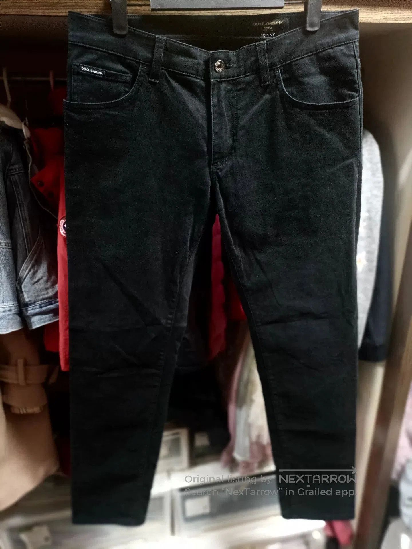 Japanese Brand Dolce&Gabbana 50 Skinny Jeans. Size US 34 / EU 50 - 1 Thumbnail