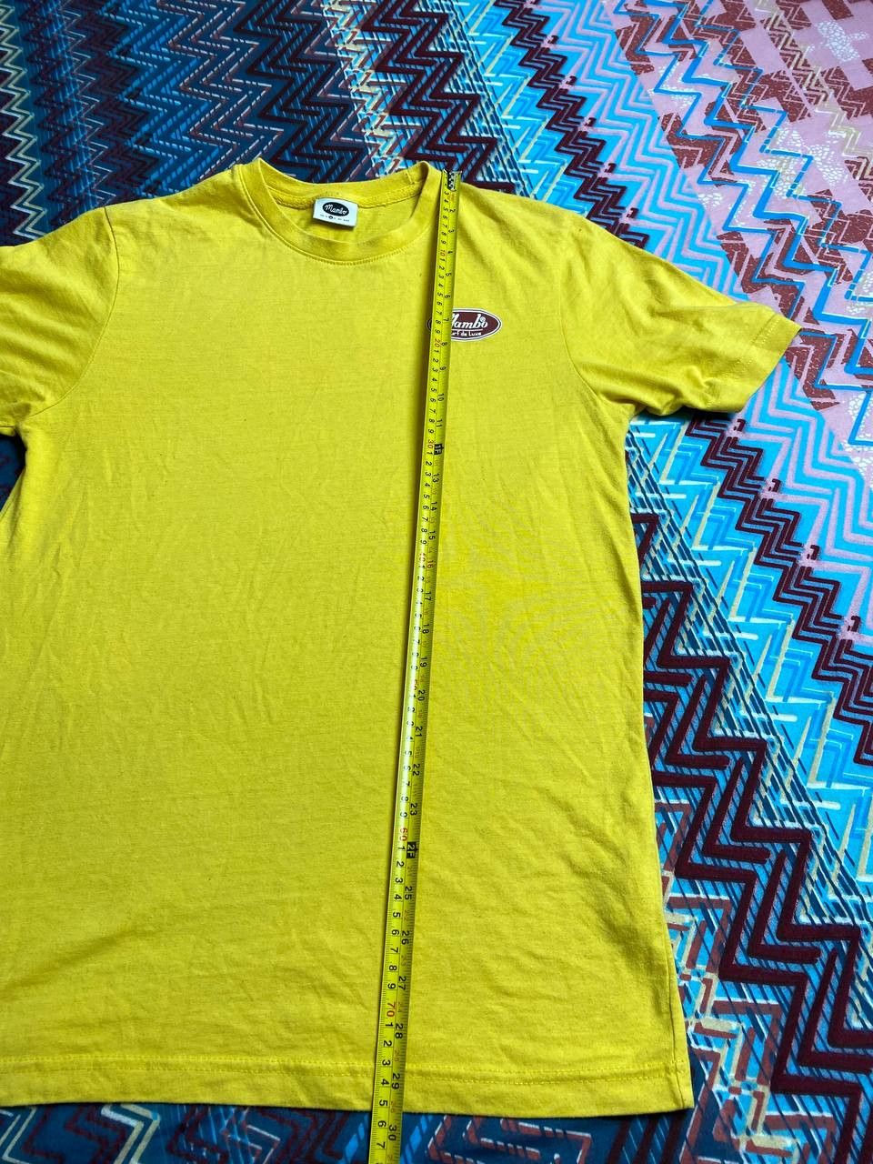 Mambo Streetwear T-Shirt yellow Mambo big logo Y2K Vintage Size US M / EU 48-50 / 2 - 9 Thumbnail