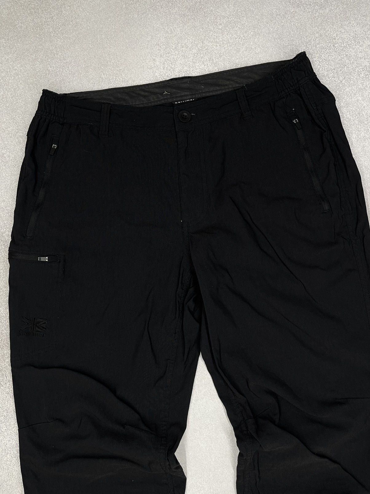 Goretex × Karrimor Mens Karrimor Traking Cargo Pants Black Outdoor Gorpcore Size US 34 / EU 50 - 3 Thumbnail