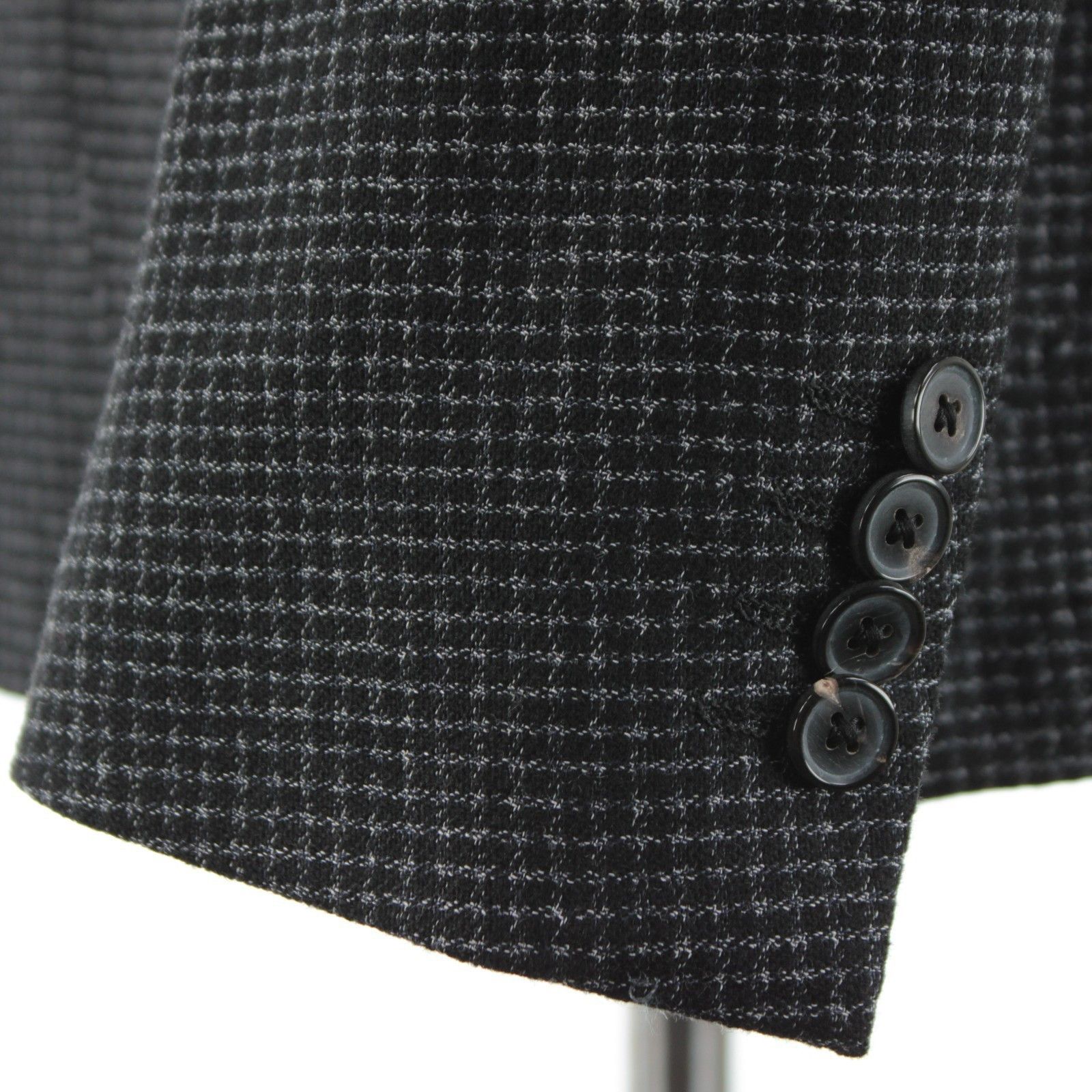 Pal Zileri Pal Zileri Sport Coat Size 44 Regular US in Black Size 44R - 3 Thumbnail