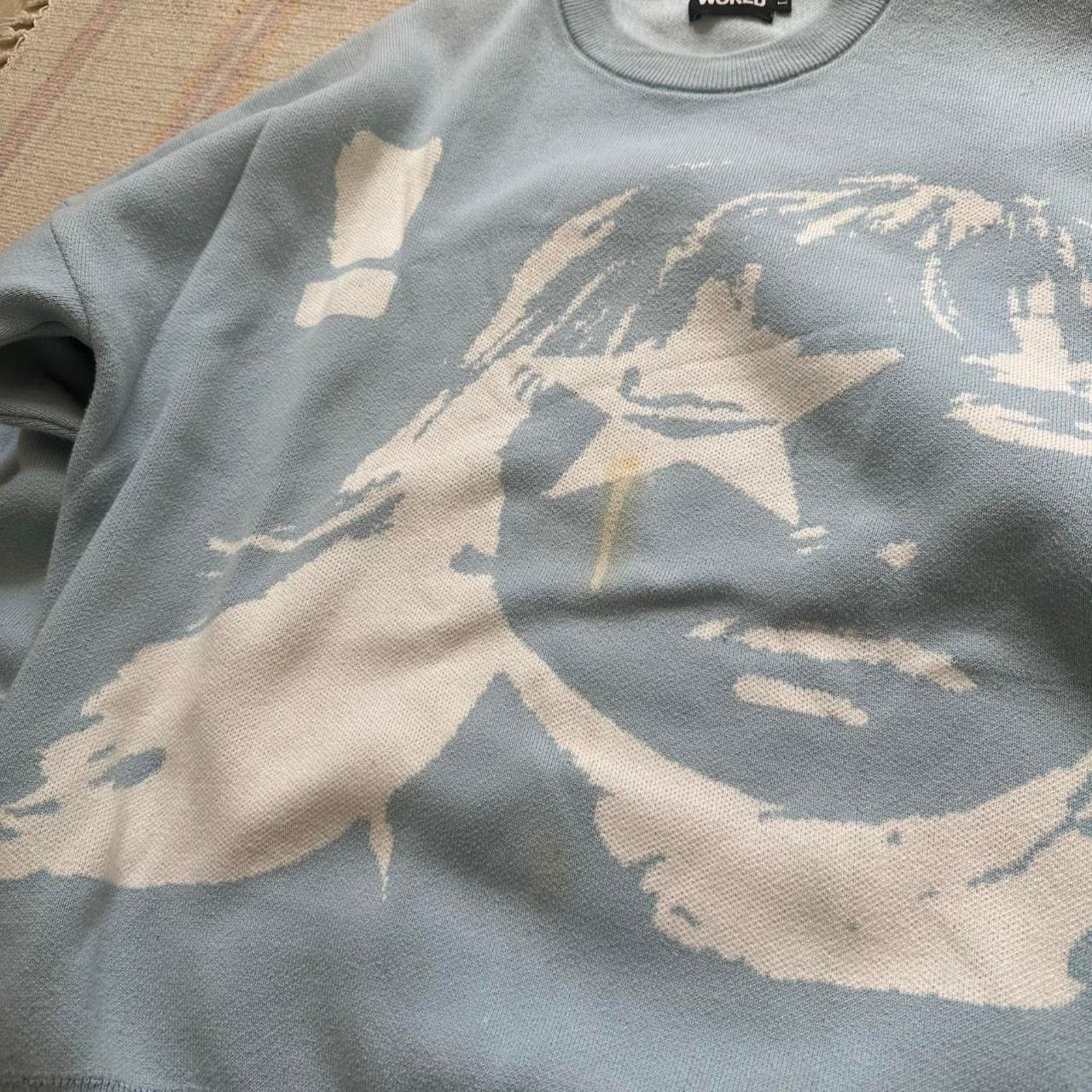 Other Streetwear Omnee World Star Girl Knit Pulllver AOP Sweater Size US L / EU 52-54 / 3 - 5 Thumbnail