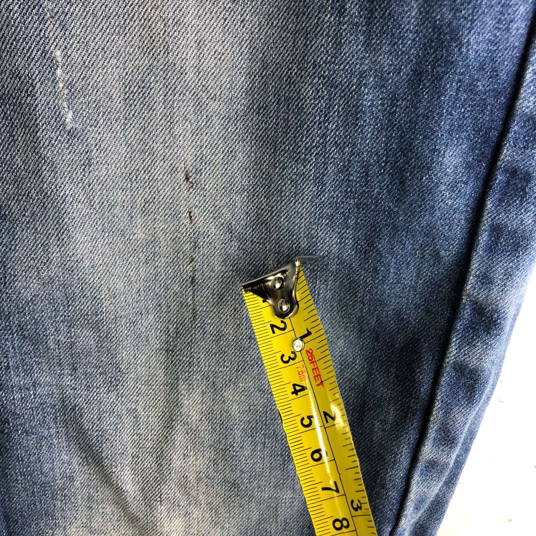 Vintage El General Mid Rise Straight Leg Jeans Mens Size 36 Medium Wash Blue Denim Cotton Size US 36 / EU 52 - 4 Thumbnail