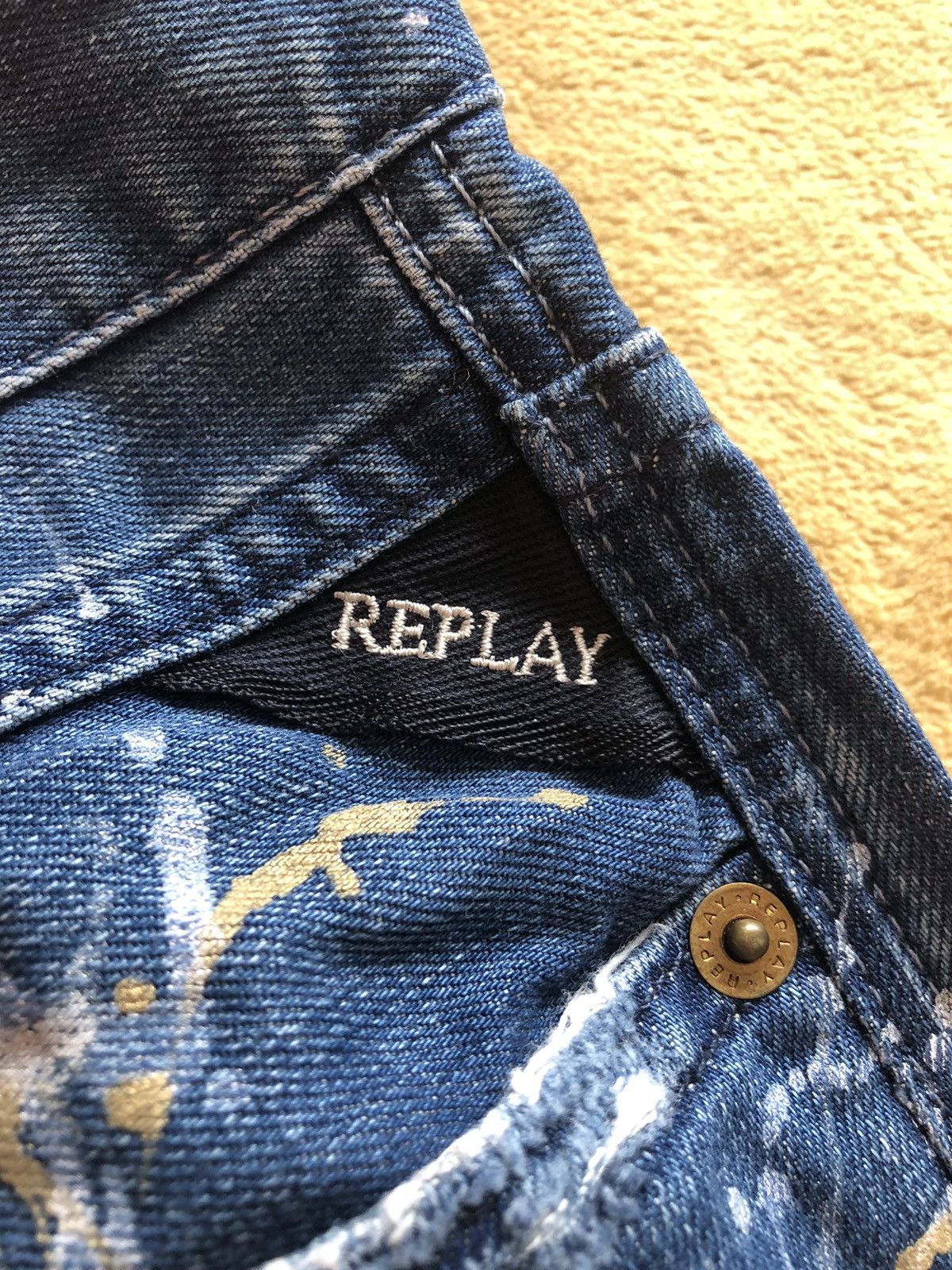 Replay REPLAY GRACELLY VINTAGE DENIM SHORTS Size US 34 / EU 50 - 7 Thumbnail