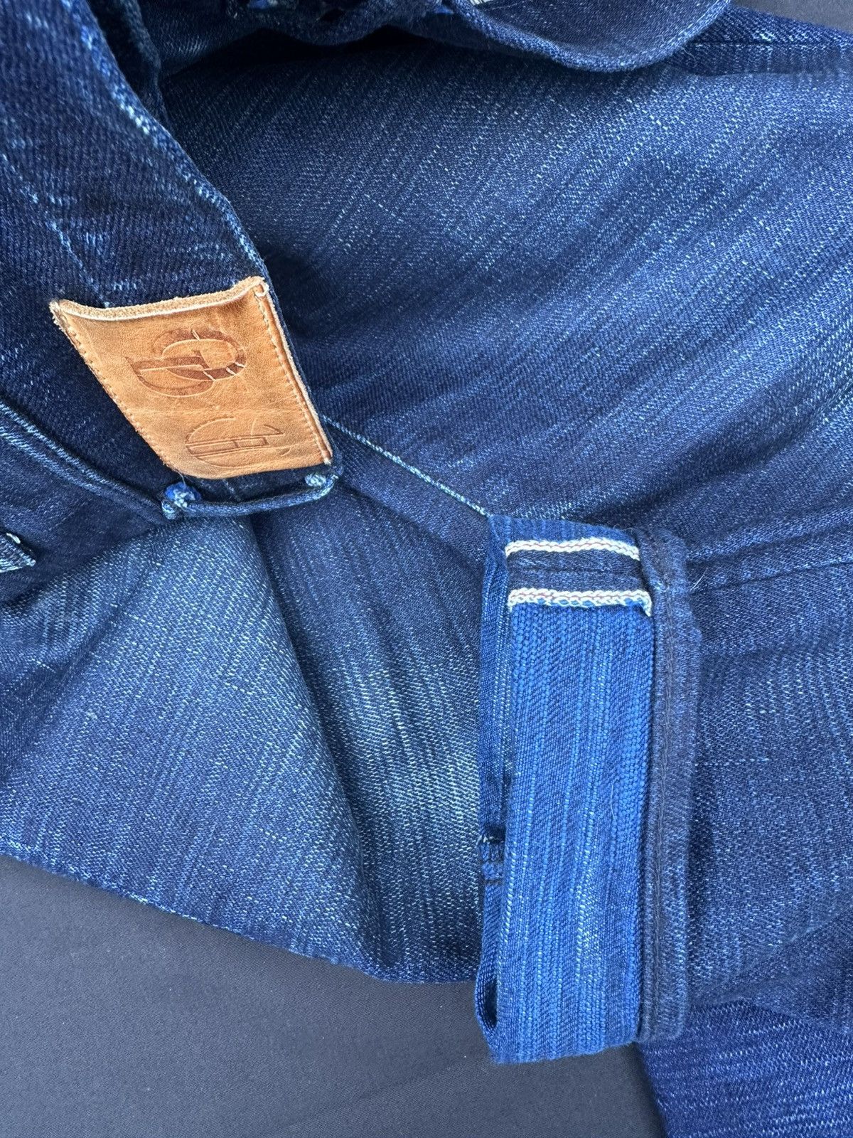 Japan Blue High tapered Sapphire slub pure blue japan x okyama denim Size US 32 / EU 48 - 8 Thumbnail