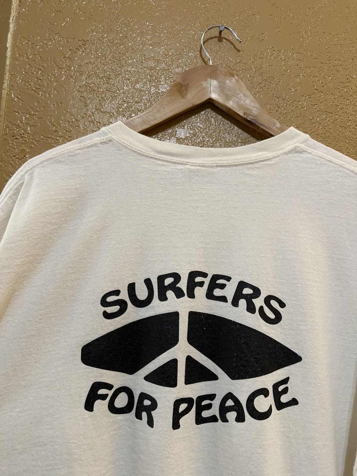 Vintage 🏄 vintage Surfers For Peace tee shirt xl Size US XL / EU 56 / 4 - 3 Thumbnail