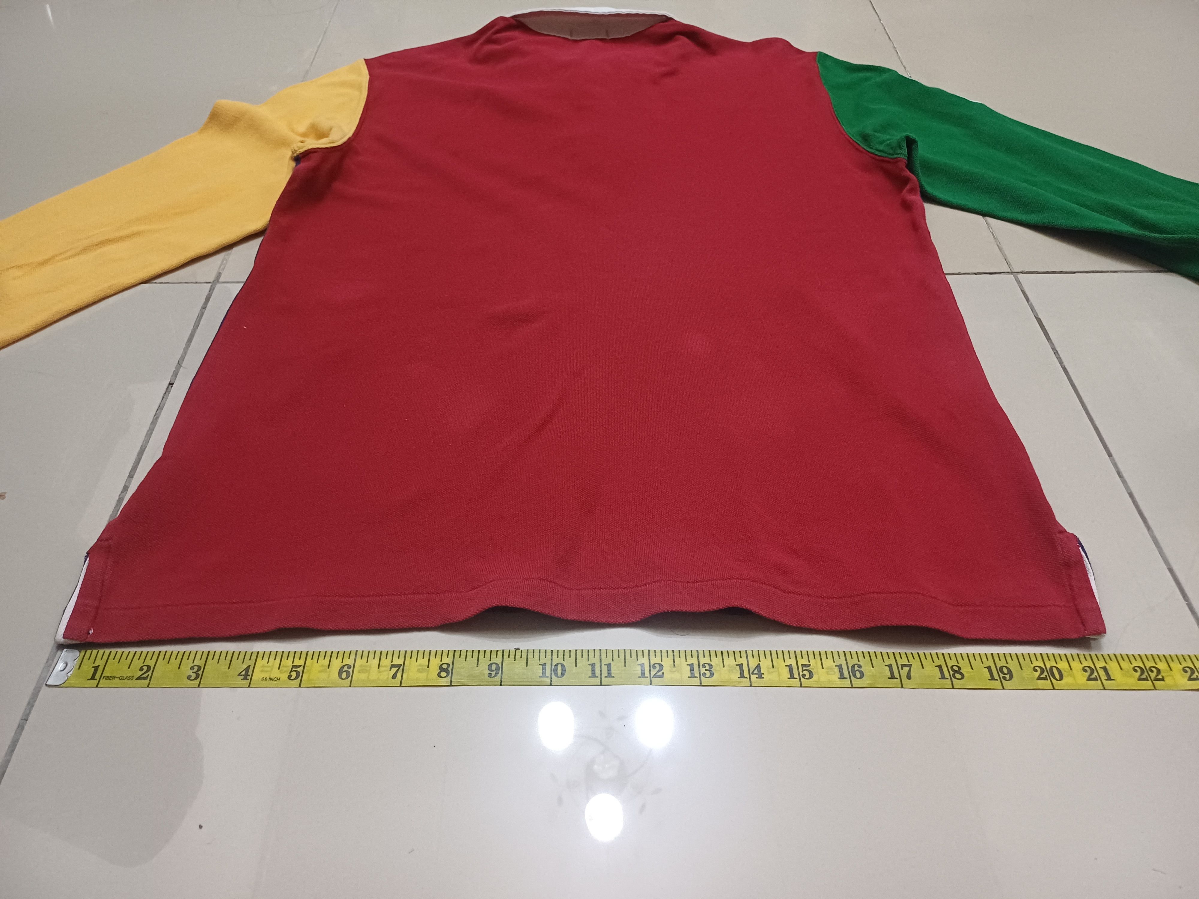 Designer × Polo Ralph Lauren × Rugby Ralph Lauren Nice block colour polo no. 3 rugby design 🔥🔥🔥 Size US S / EU 44-46 / 1 - 7 Thumbnail