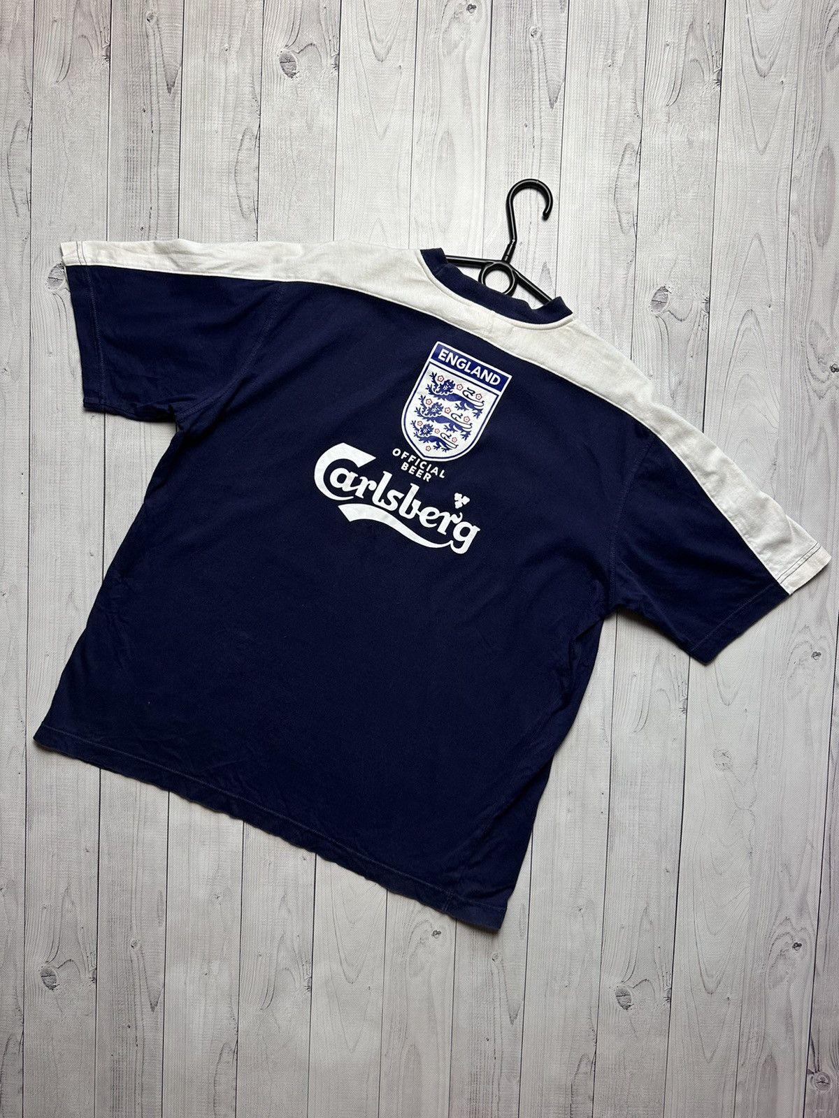 Umbro × Vintage Vintage Umbro England Carlsberg soccer tee size XL Size US XL / EU 56 / 4 - 1 Thumbnail
