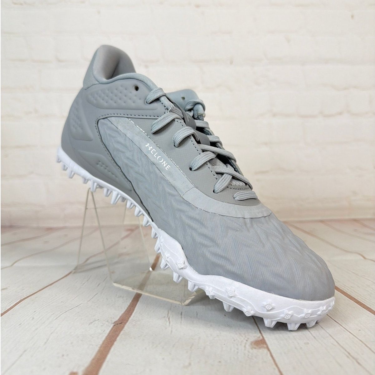 Under Armour Under Armour UA Yard Turf 3.0 Baseball Gray Shoes Size 7 Size US 7 / EU 40 - 2 Thumbnail