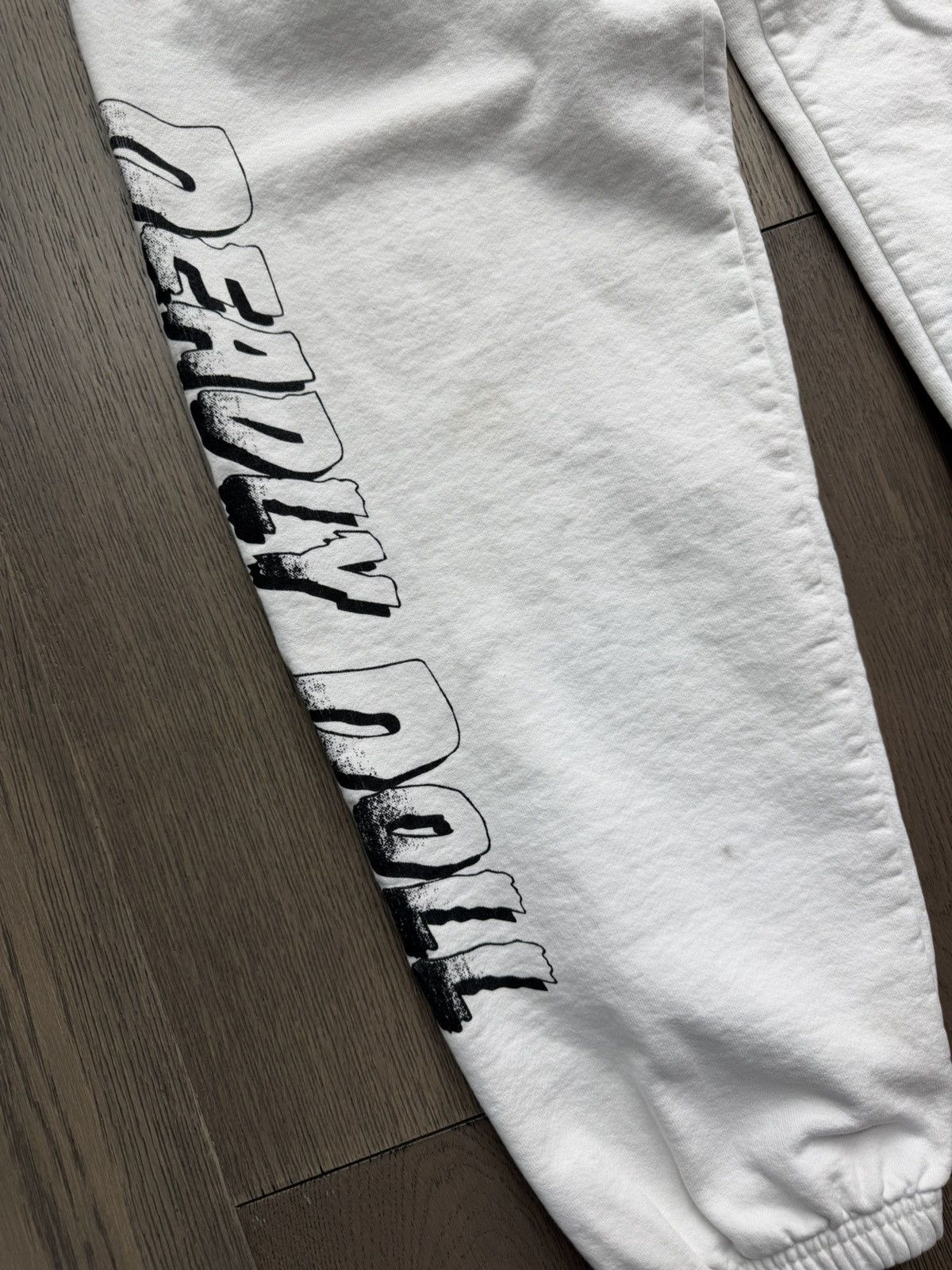 Chrome Hearts Size XL - Chrome Hearts Deadly Doll White Sweatpants Size US 36 / EU 52 - 3 Thumbnail