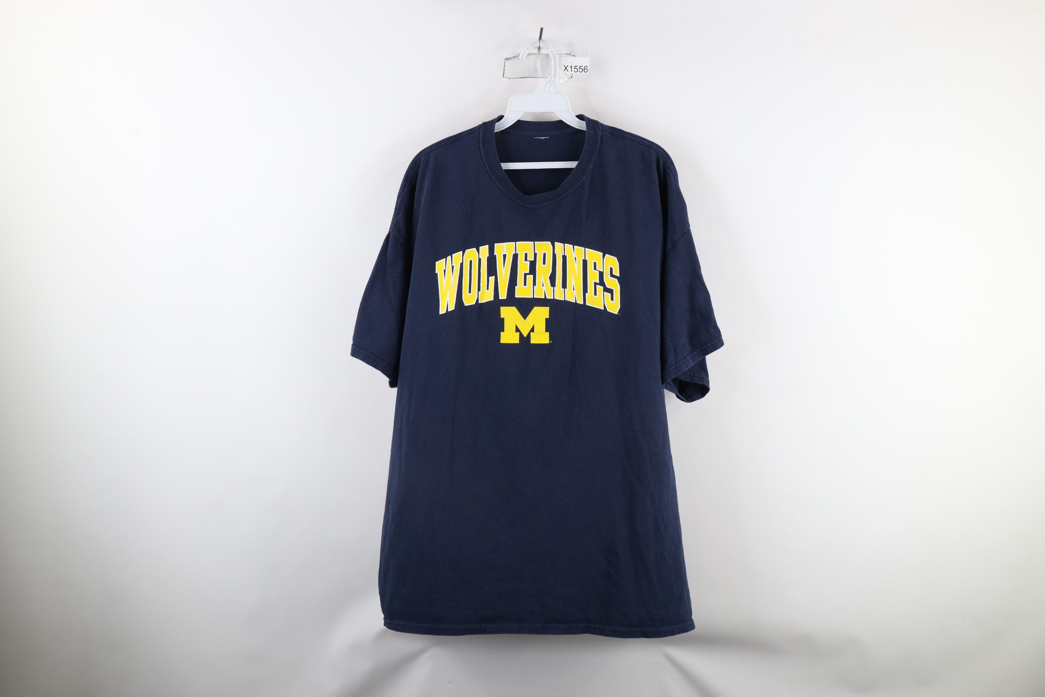 Vintage Vintage Out University of Michigan Short Sleeve T-Shirt Blue Size US XXL / EU 58 / 5 - 1 Thumbnail