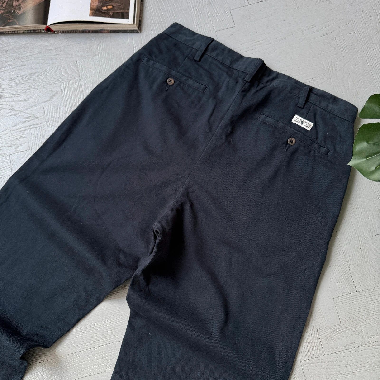 Polo Ralph Lauren Vintage Polo Ralph Lauren Preppy Chatfield Cotton Chino Pant Size US 34 / EU 50 - 3 Thumbnail