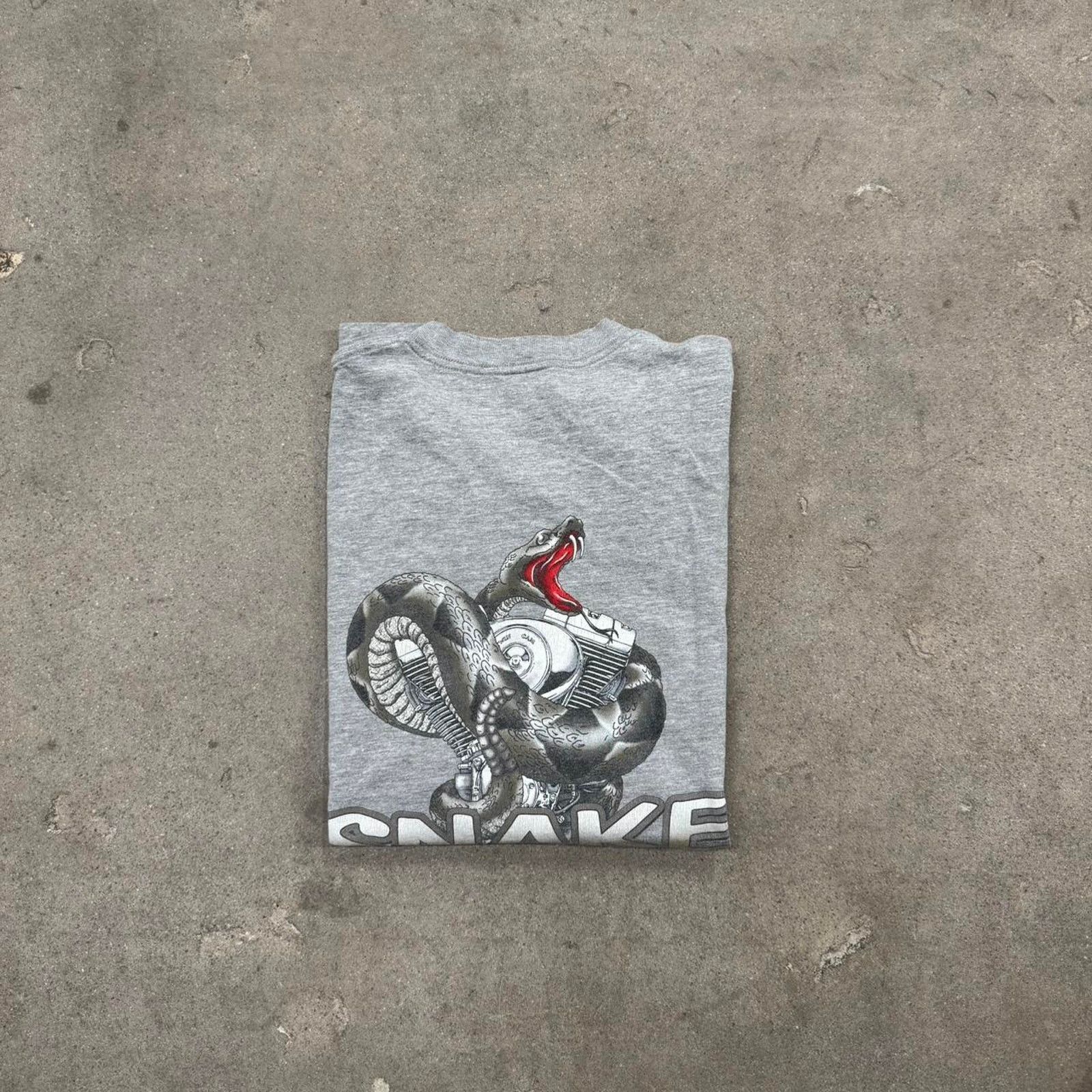 Harley Davidson Y2K Wolf Harley Davidson Tee Size US XL / EU 56 / 4 - 3 Thumbnail