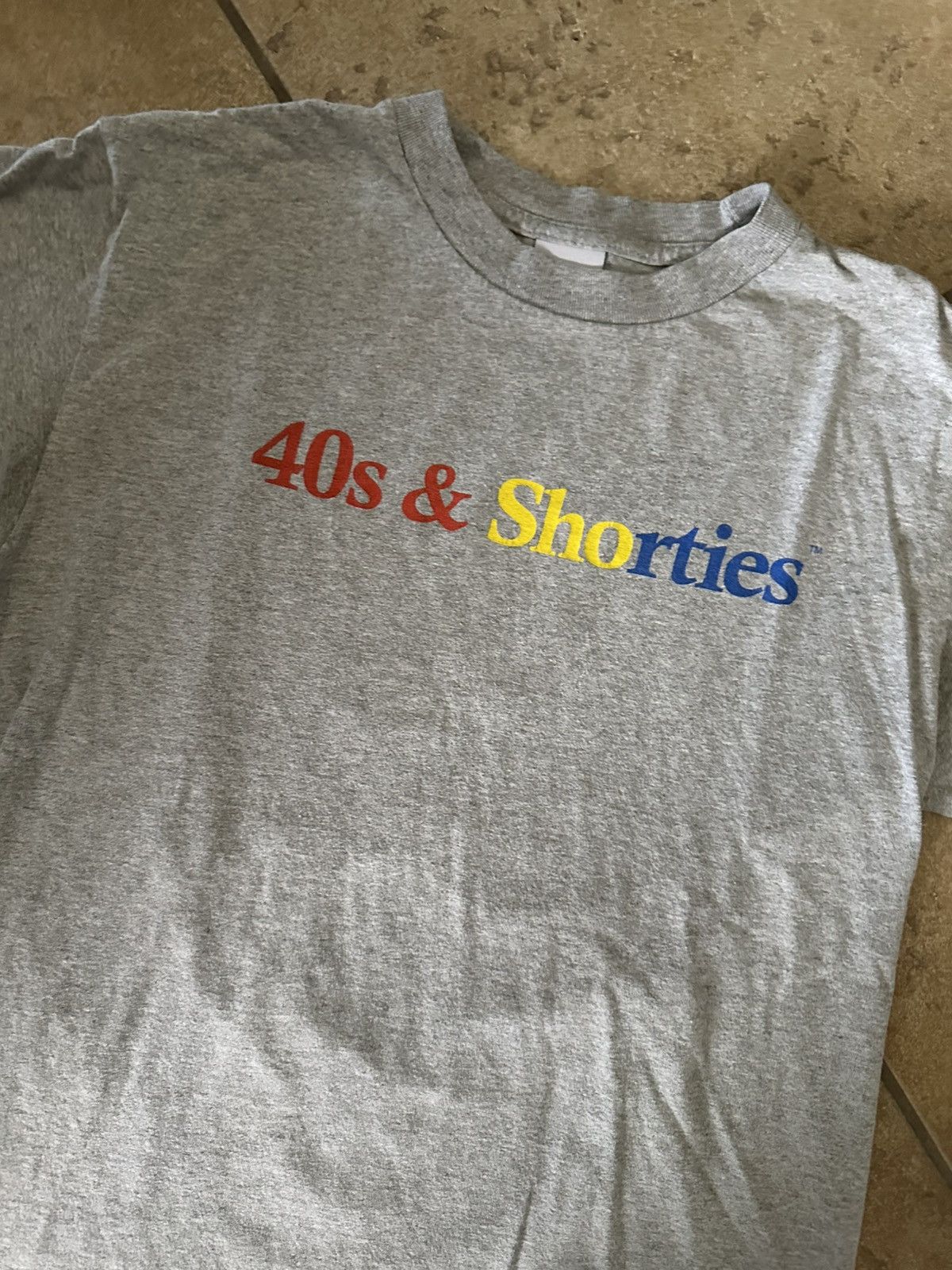 40's & Shorties Grey Rasta 40's & Shorties Tee Size US M / EU 48-50 / 2 - 2 Thumbnail