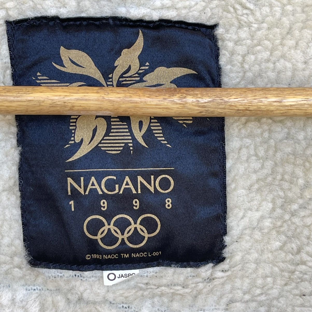 Mizuno ARCHIVE Mizuno Nagano 1998 Olympics Sherpa Bomber Jacket Size US L / EU 52-54 / 3 - 9 Thumbnail