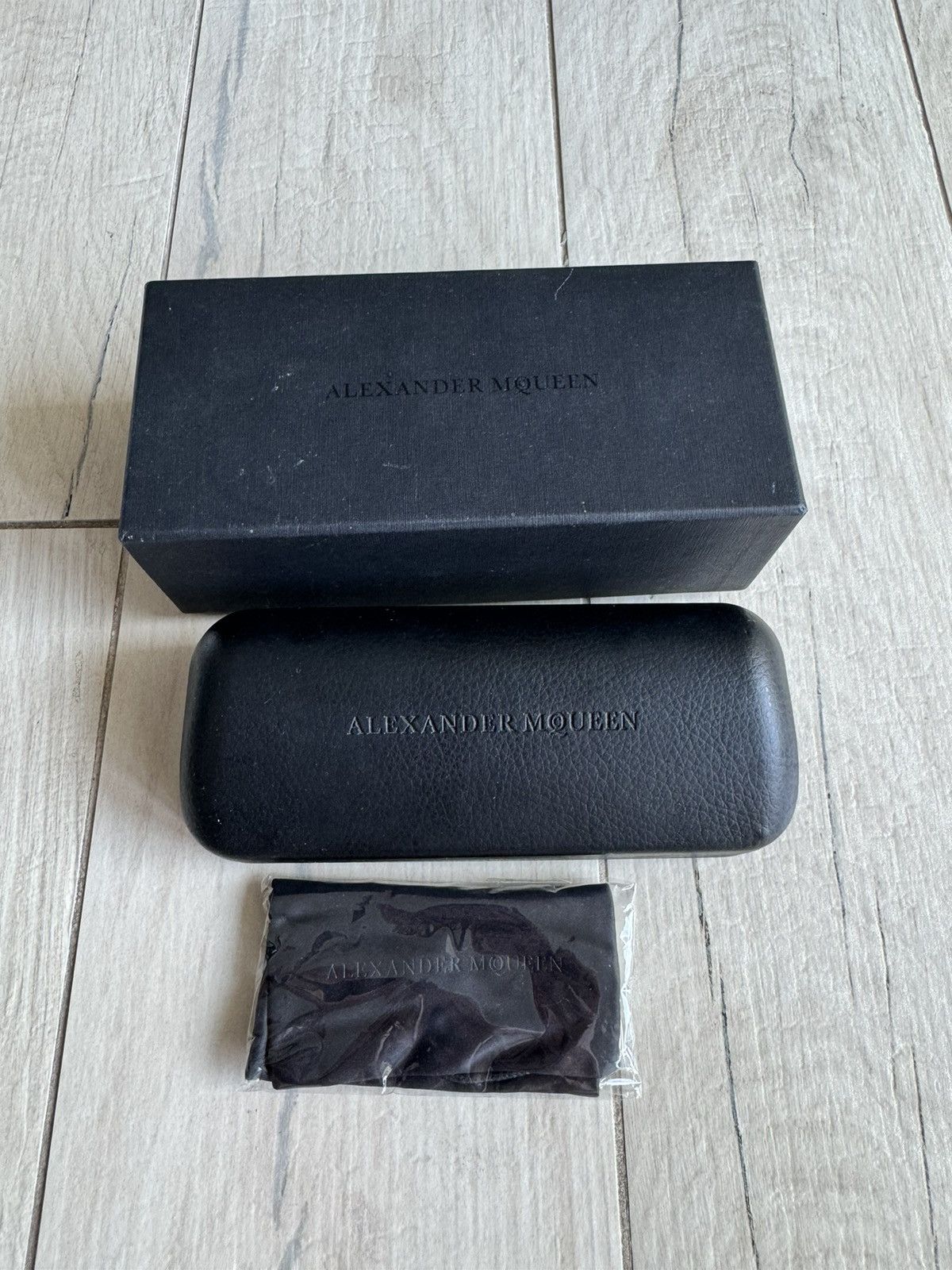 Alexander McQueen Alexander McQueen AM0058S Aviator Sunglasses Size ONE SIZE - 9 Thumbnail