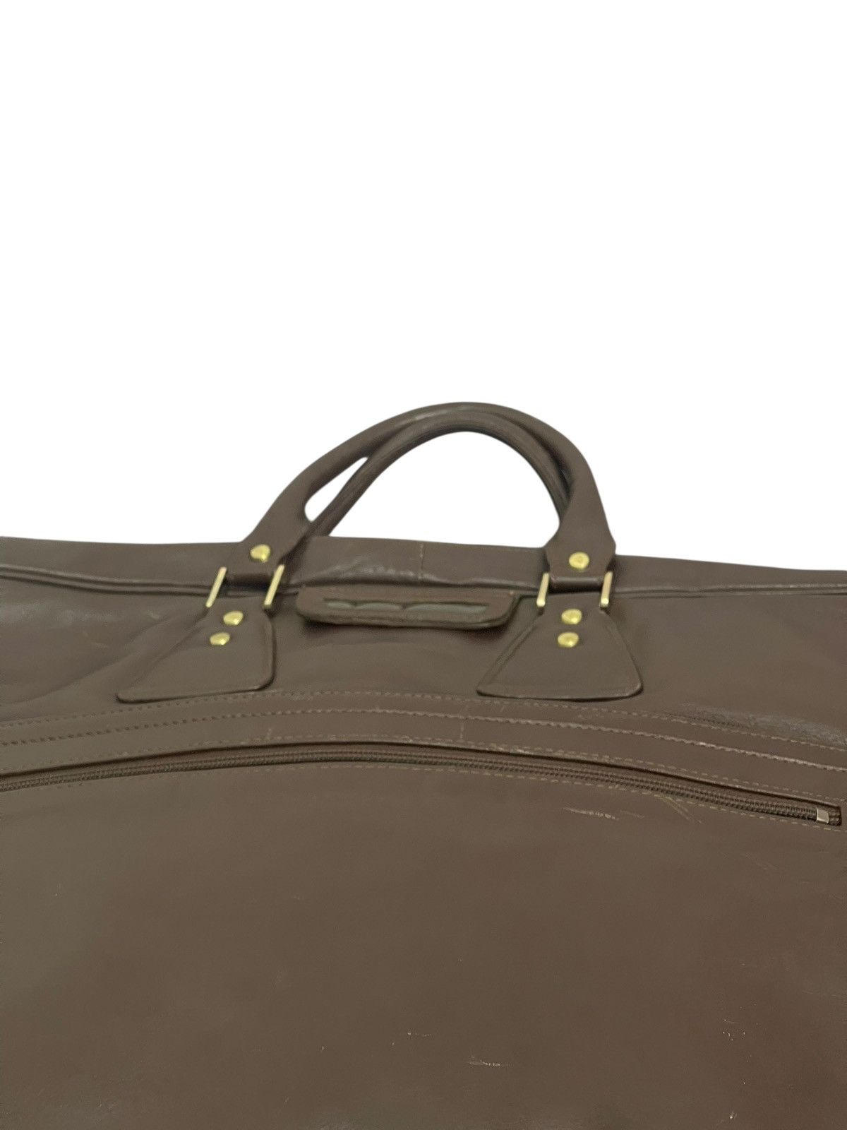 Porter Full Leather Vtg 90s Porter Japan Travel Bag 2🟩1 Size ONE SIZE - 8 Thumbnail
