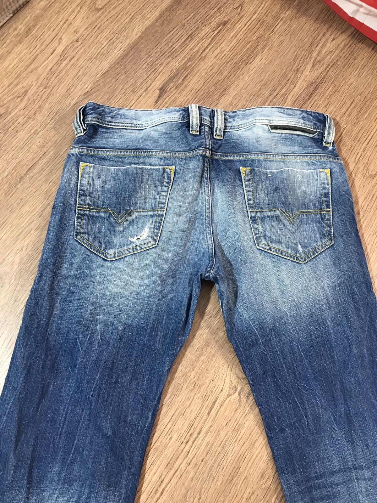 Diesel × Vintage Vintage Diesel Safado distressed denim pants jeans Size US 31 - 12 Thumbnail