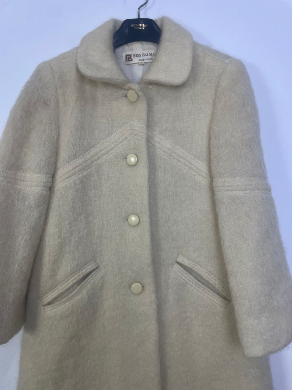 Balmain × Designer × Vintage Vintage Miss balmain Wool Jacket Size M / US 6-8 / IT 42-44 - 2 Thumbnail