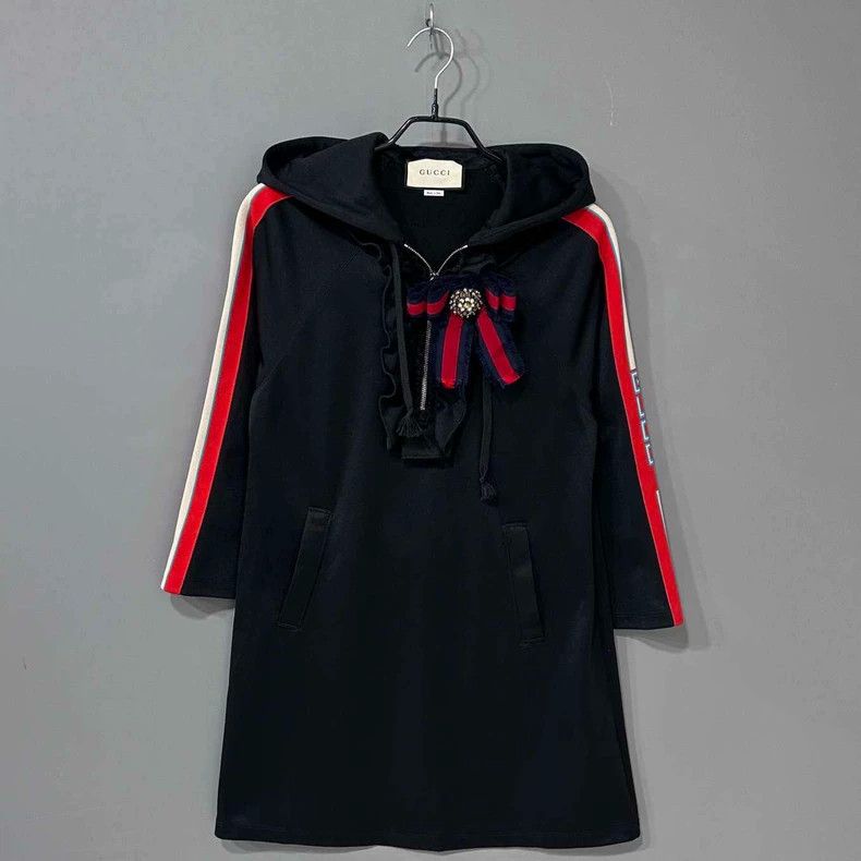 Gucci Gucci Black string letter dress Size XS / US 0-2 / IT 36-38 - 1 Thumbnail